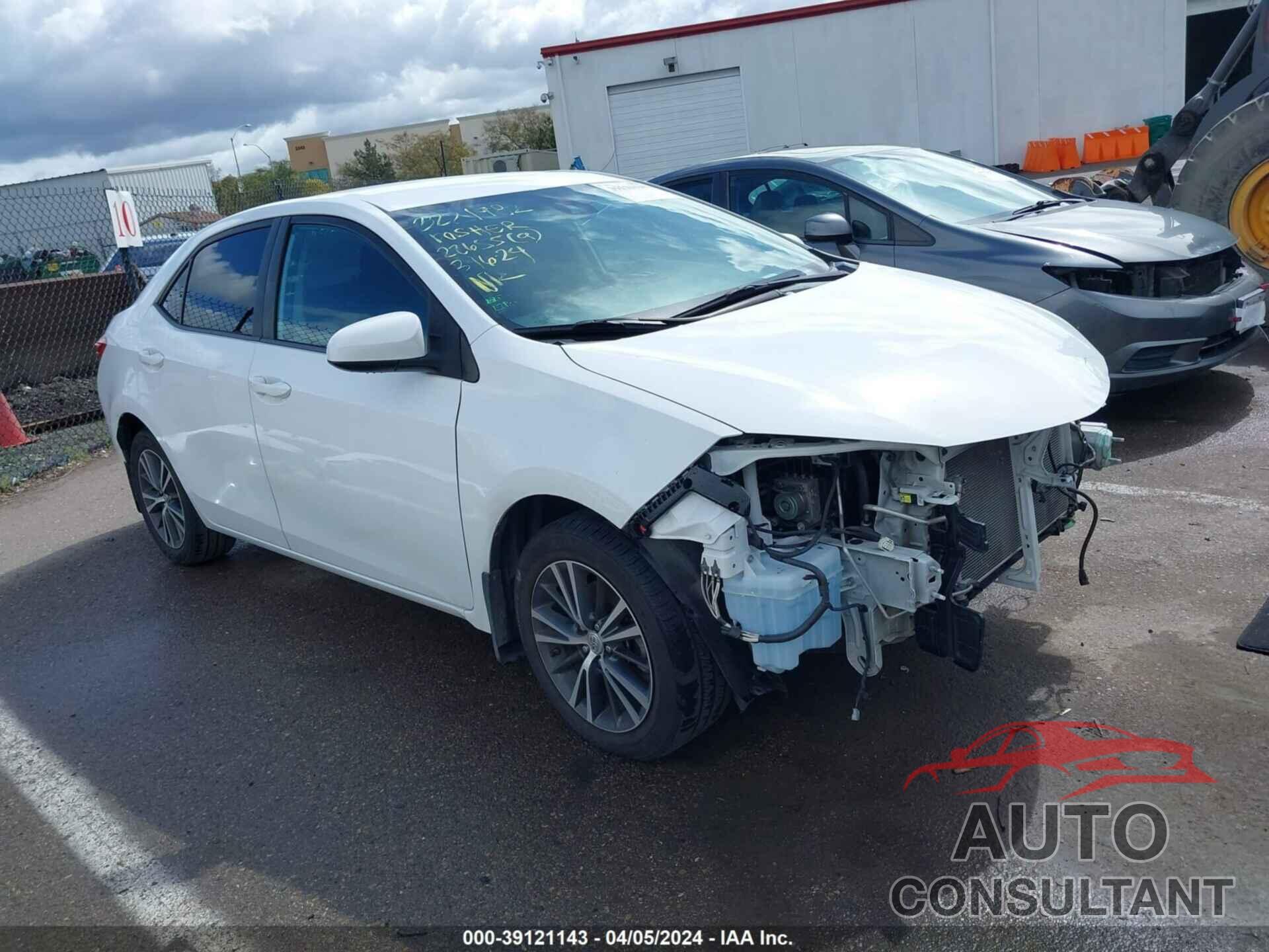 TOYOTA COROLLA 2017 - 5YFBURHE4HP672212