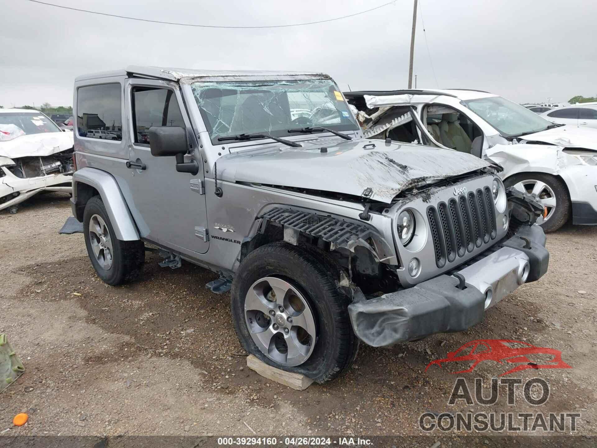 JEEP WRANGLER 2016 - 1C4AJWBGXGL157042