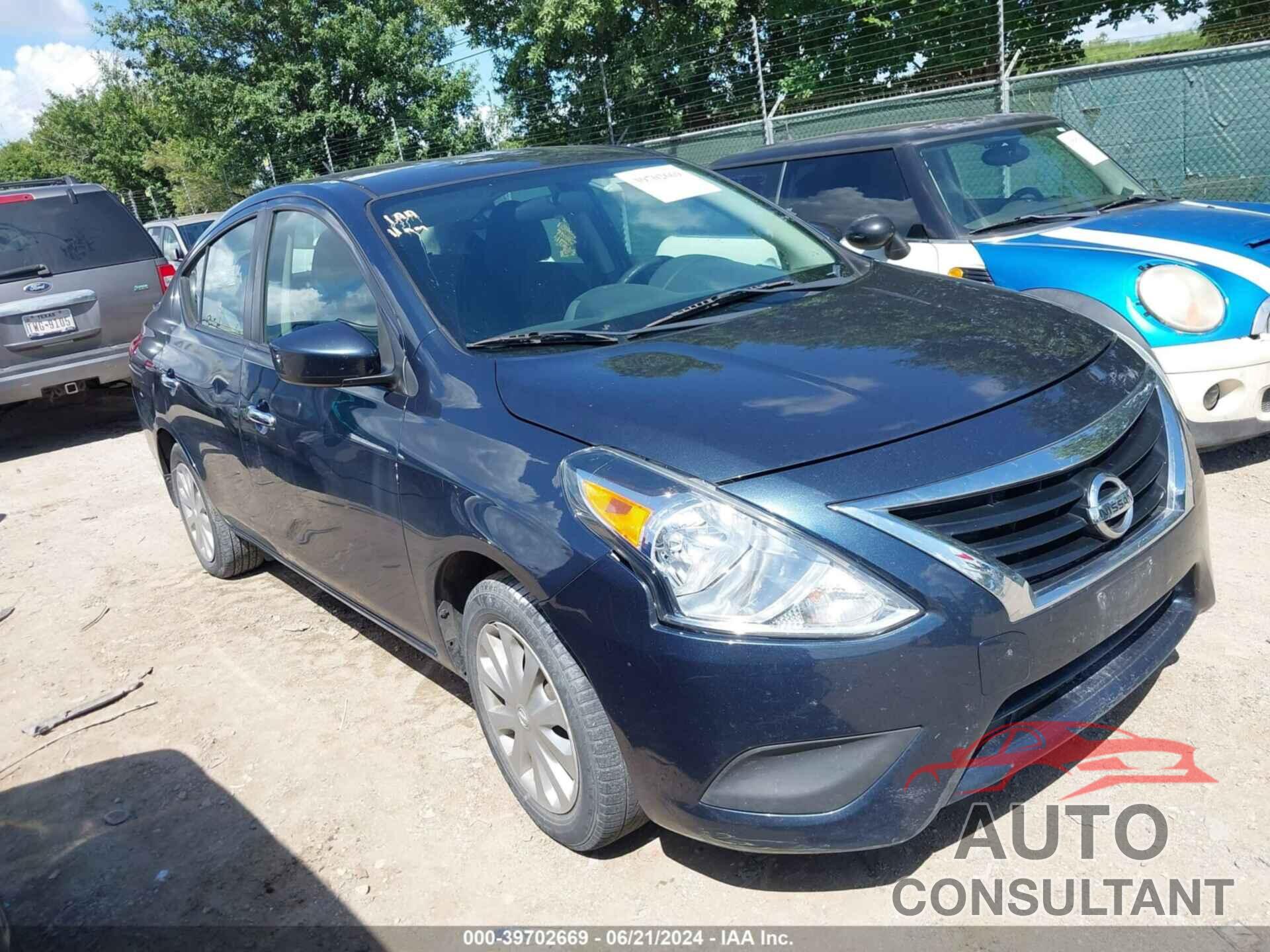 NISSAN VERSA 2016 - 3N1CN7APXGL872253