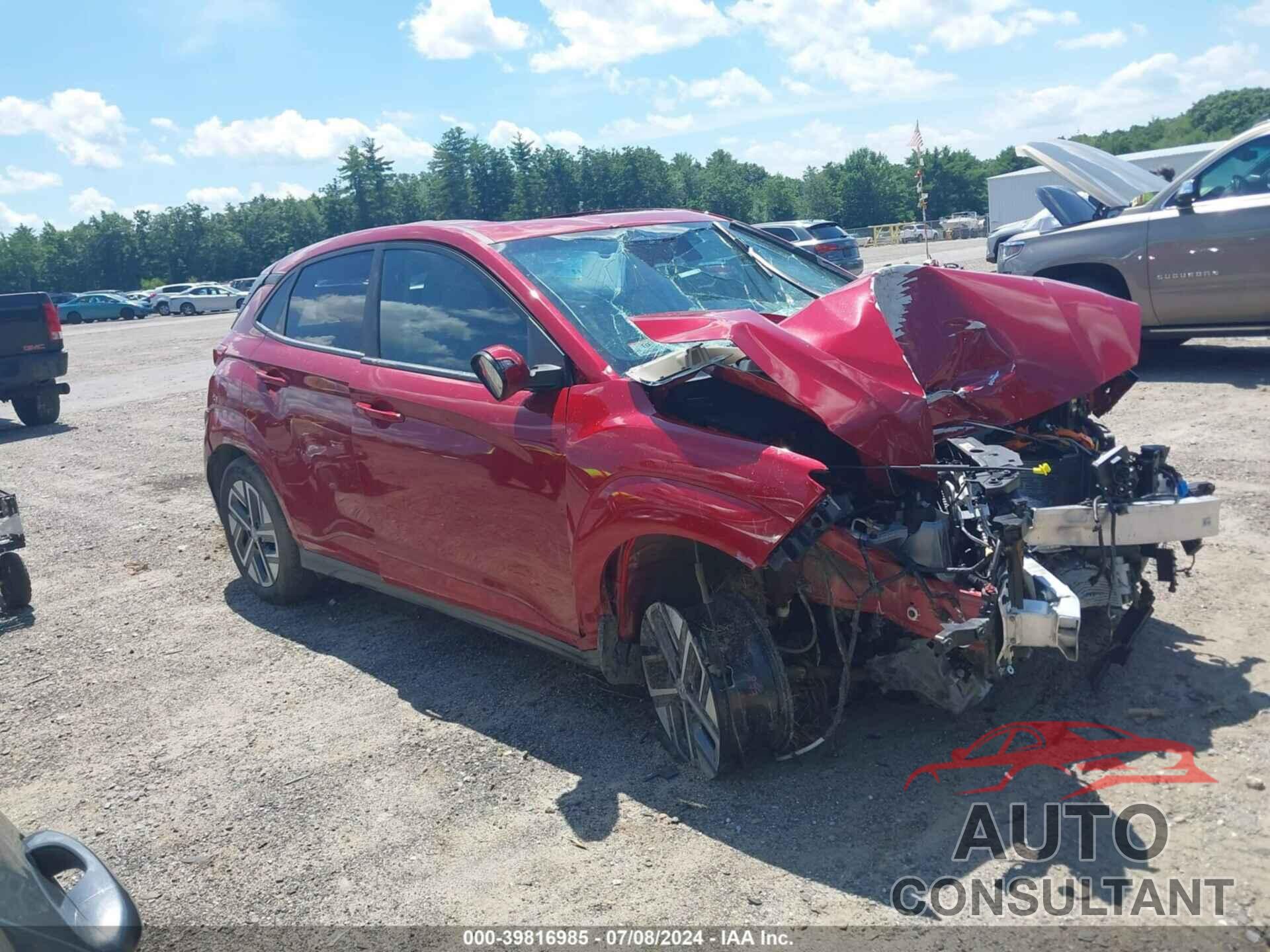 HYUNDAI KONA ELECTRIC 2023 - KM8K53AG9PU164157