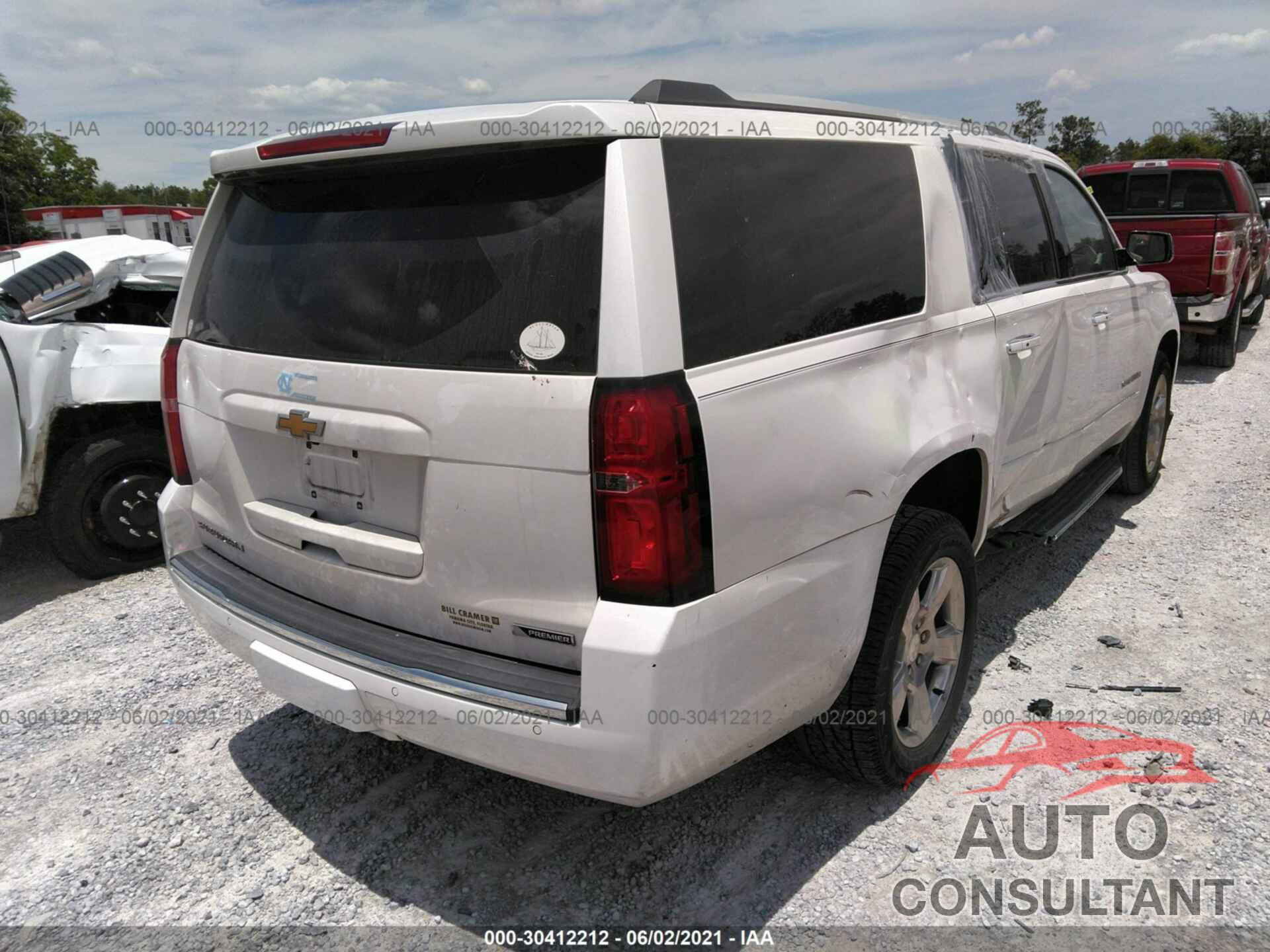 CHEVROLET SUBURBAN 2017 - 1GNSKJKC5HR282182