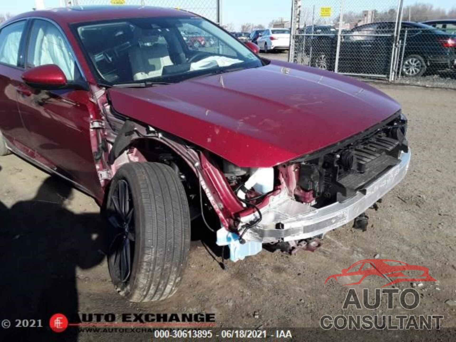 HONDA ACCORD SEDAN 2021 - 1HGCV1F59MA028646