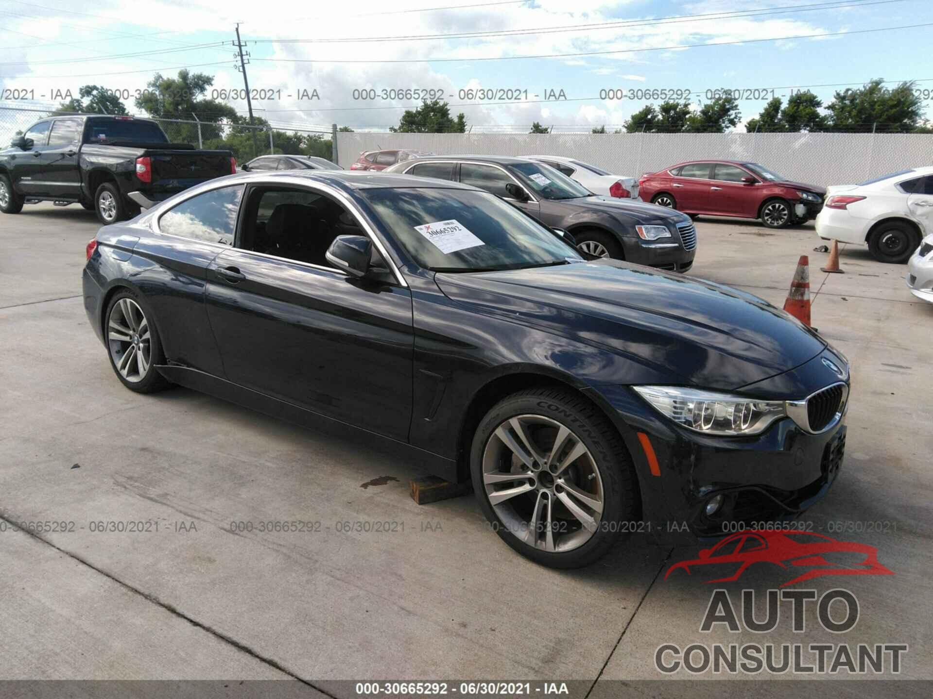 BMW 4 SERIES 2016 - WBA3R1C57GK529750