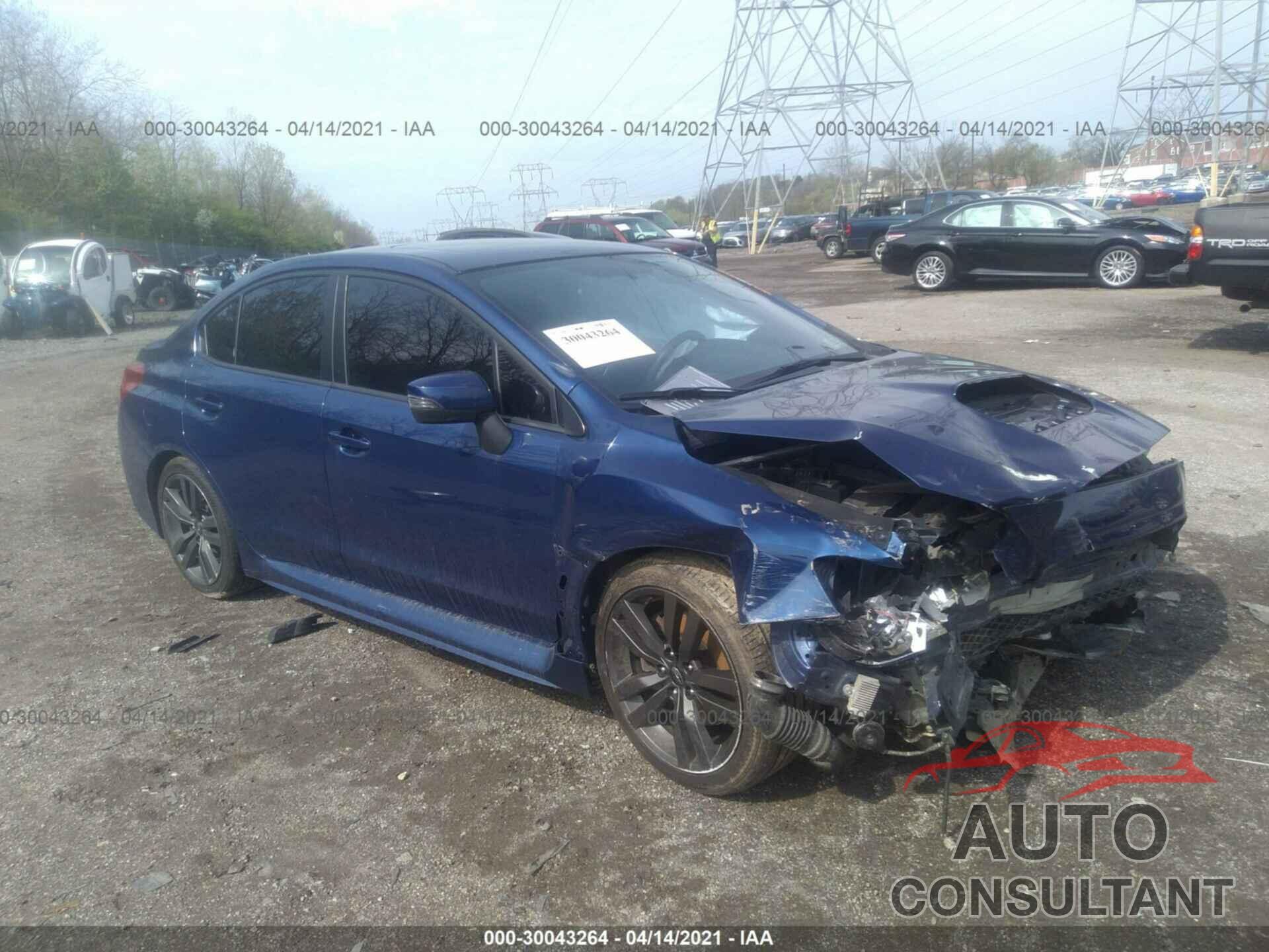 SUBARU WRX 2016 - JF1VA1L64G9827391
