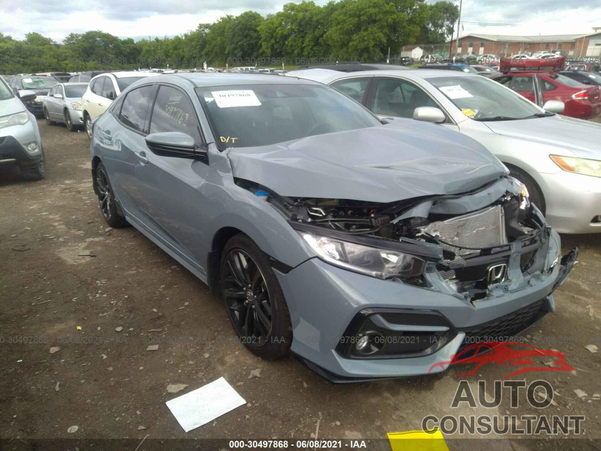 HONDA CIVIC HATCHBACK 2021 - SHHFK7H42MU220783