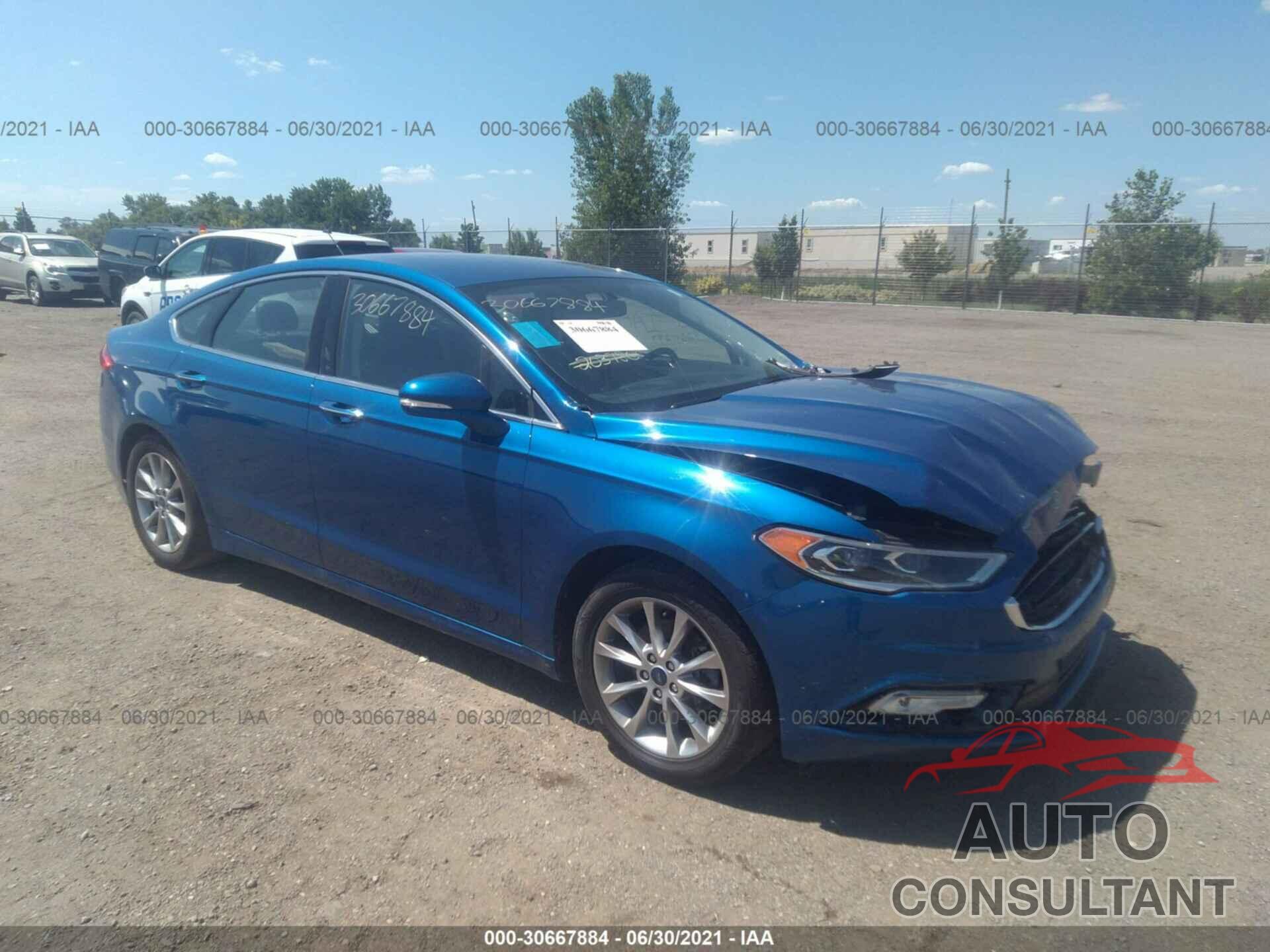 FORD FUSION 2017 - 3FA6P0HD6HR396160