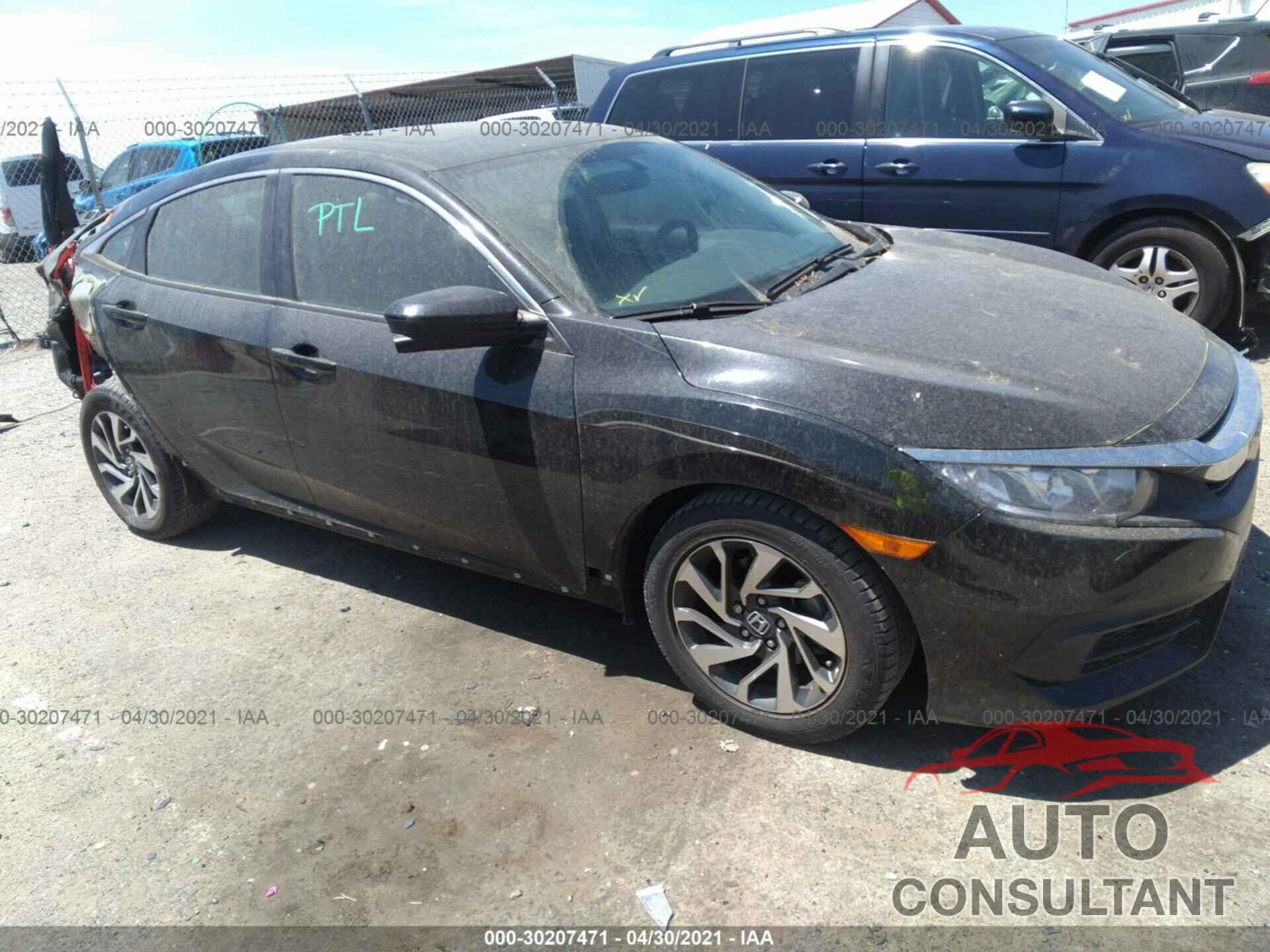 HONDA CIVIC SEDAN 2017 - 2HGFC2F72HH506181