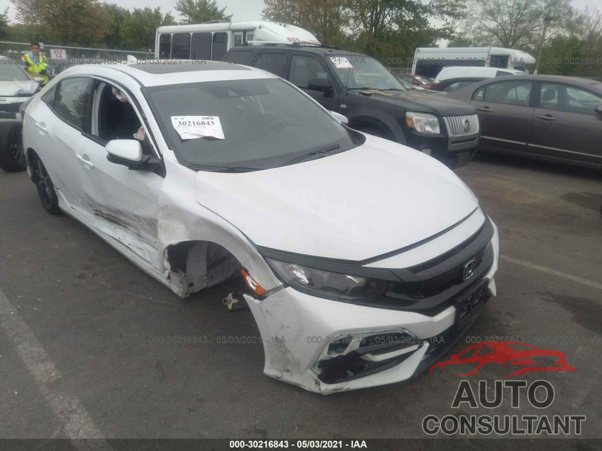 HONDA CIVIC HATCHBACK 2020 - SHHFK7H68LU423094