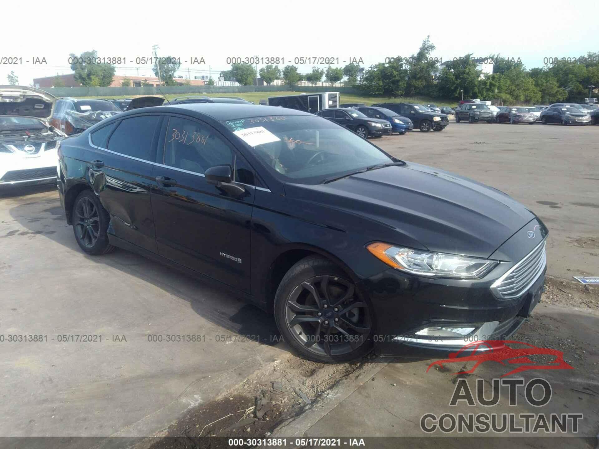 FORD FUSION HYBRID 2018 - 3FA6P0LU0JR249166