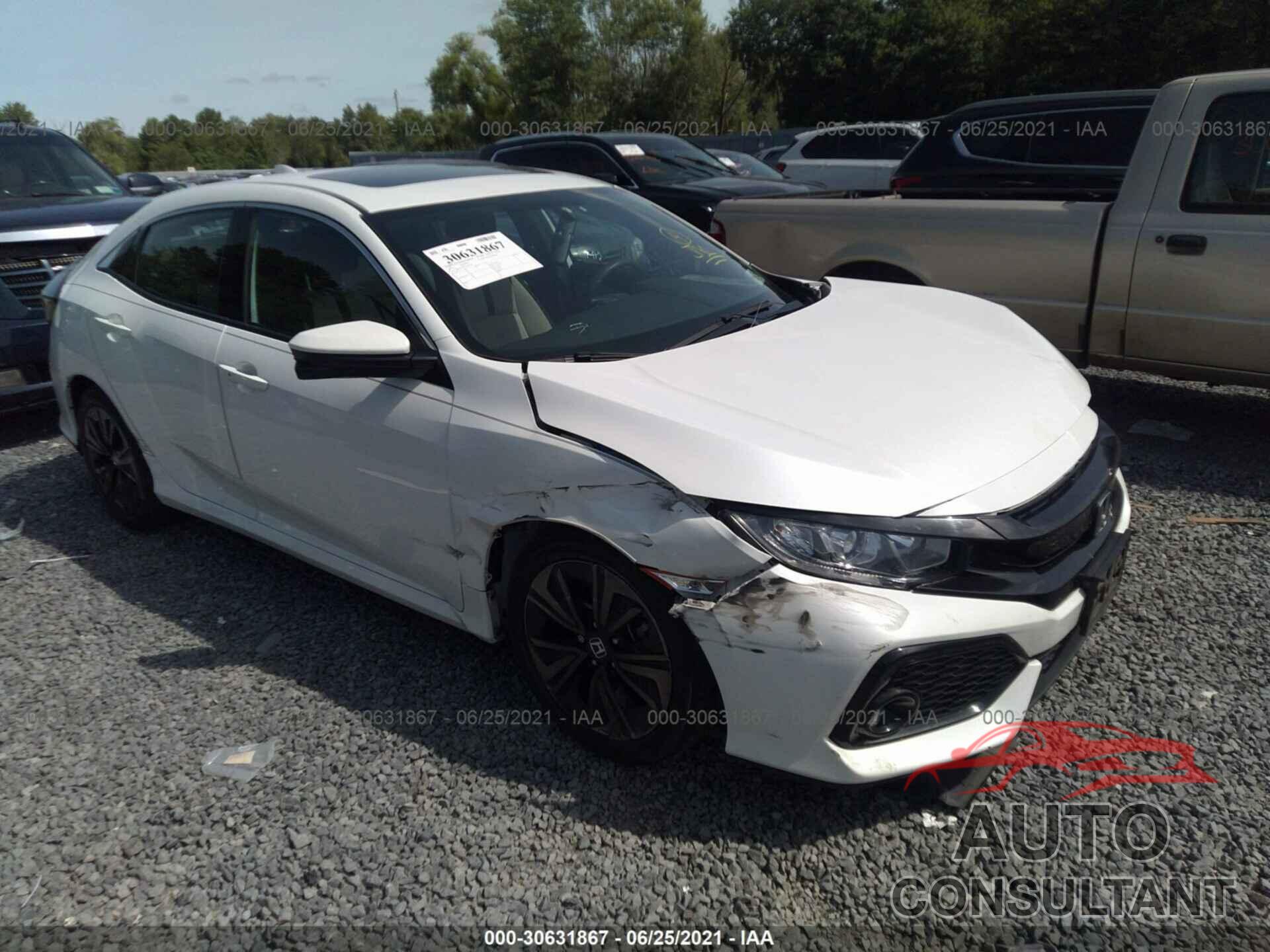 HONDA CIVIC HATCHBACK 2018 - SHHFK7H53JU425968
