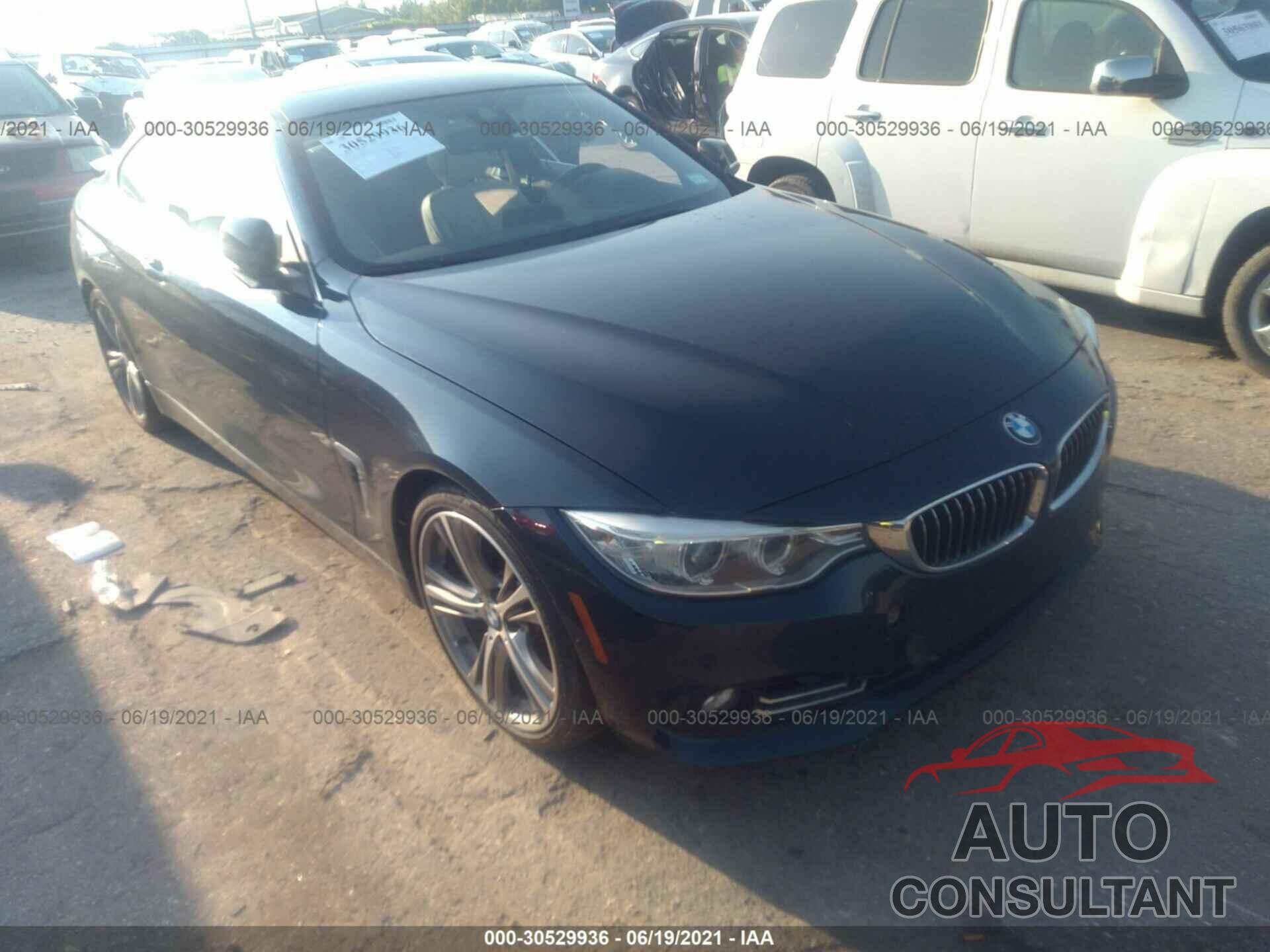 BMW 4 SERIES 2017 - WBA4P1C55HK522193