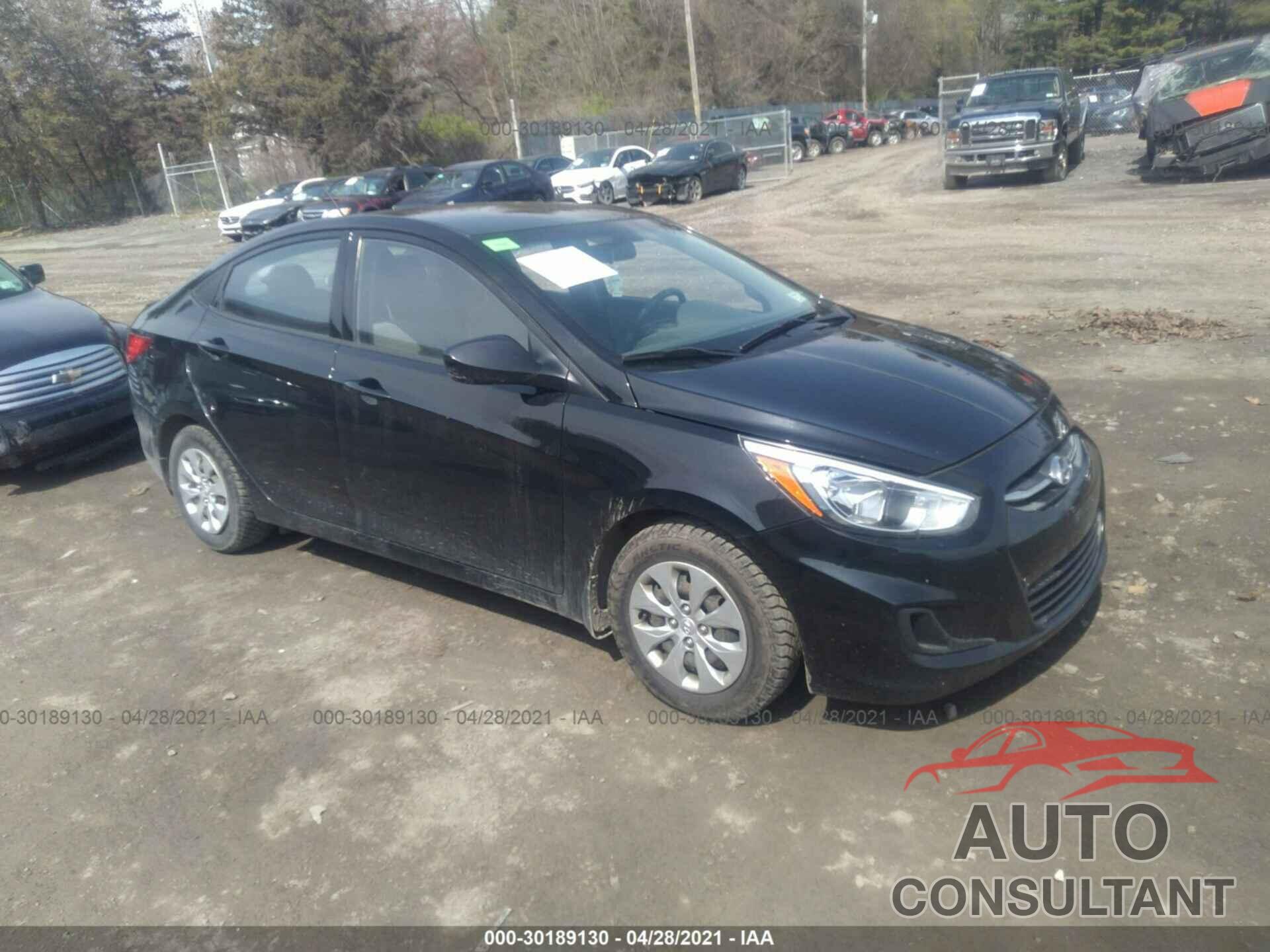 HYUNDAI ACCENT 2016 - KMHCT4AE3GU066918