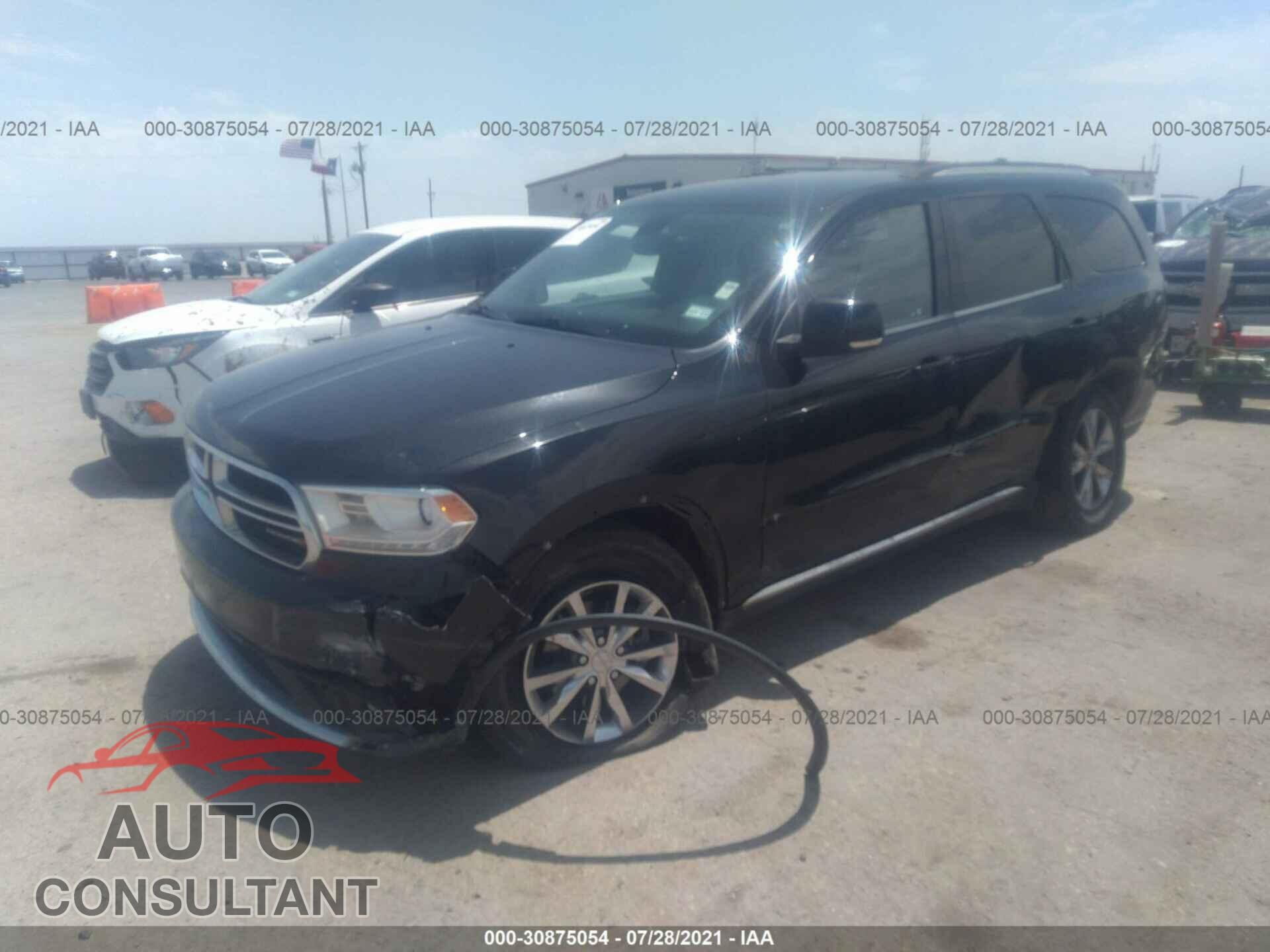 DODGE DURANGO 2016 - 1C4RDJDG7GC353577