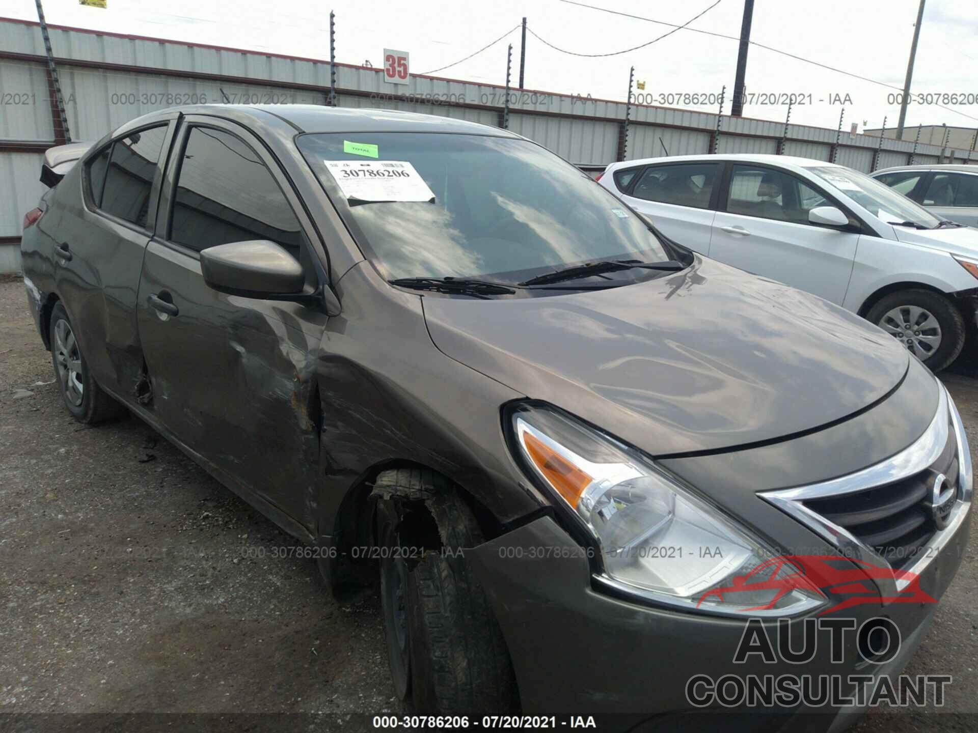 NISSAN VERSA 2016 - 3N1CN7AP9GL906702