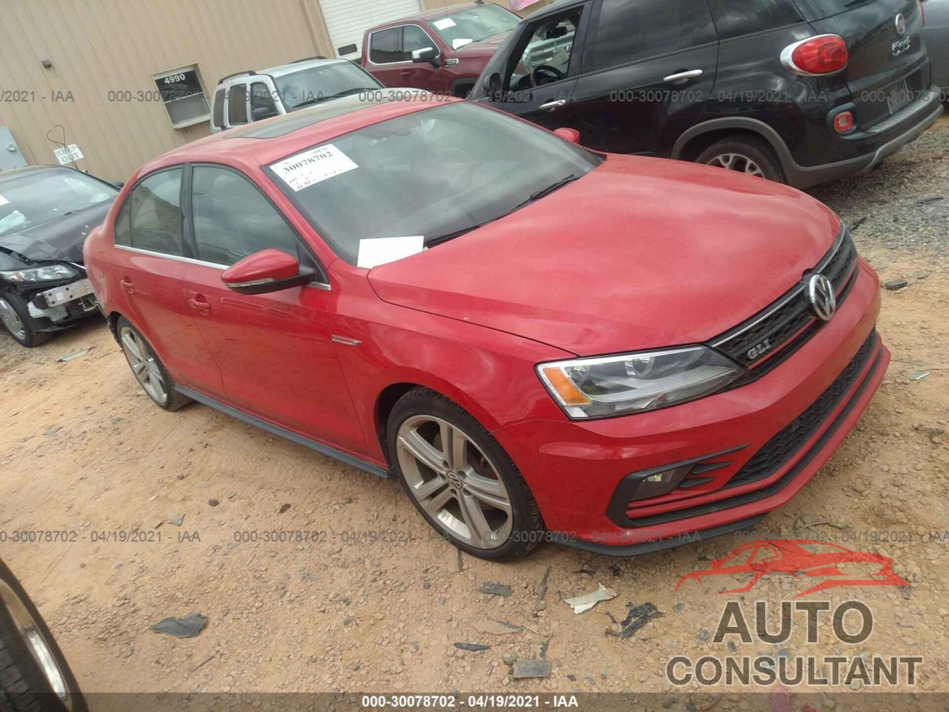 VOLKSWAGEN JETTA SEDAN 2016 - 3VW5T7AJ9GM235708