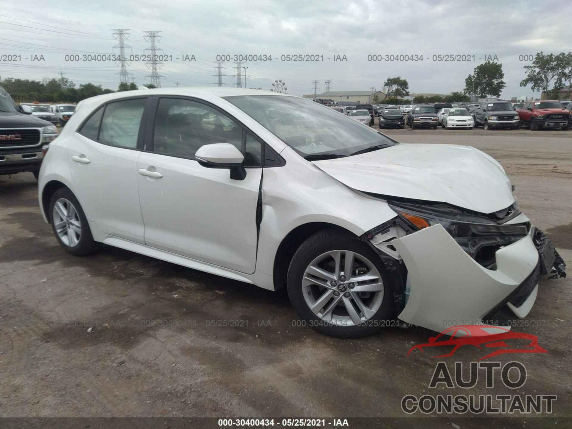 TOYOTA COROLLA HATCHBACK 2019 - JTNK4RBE3K3047109