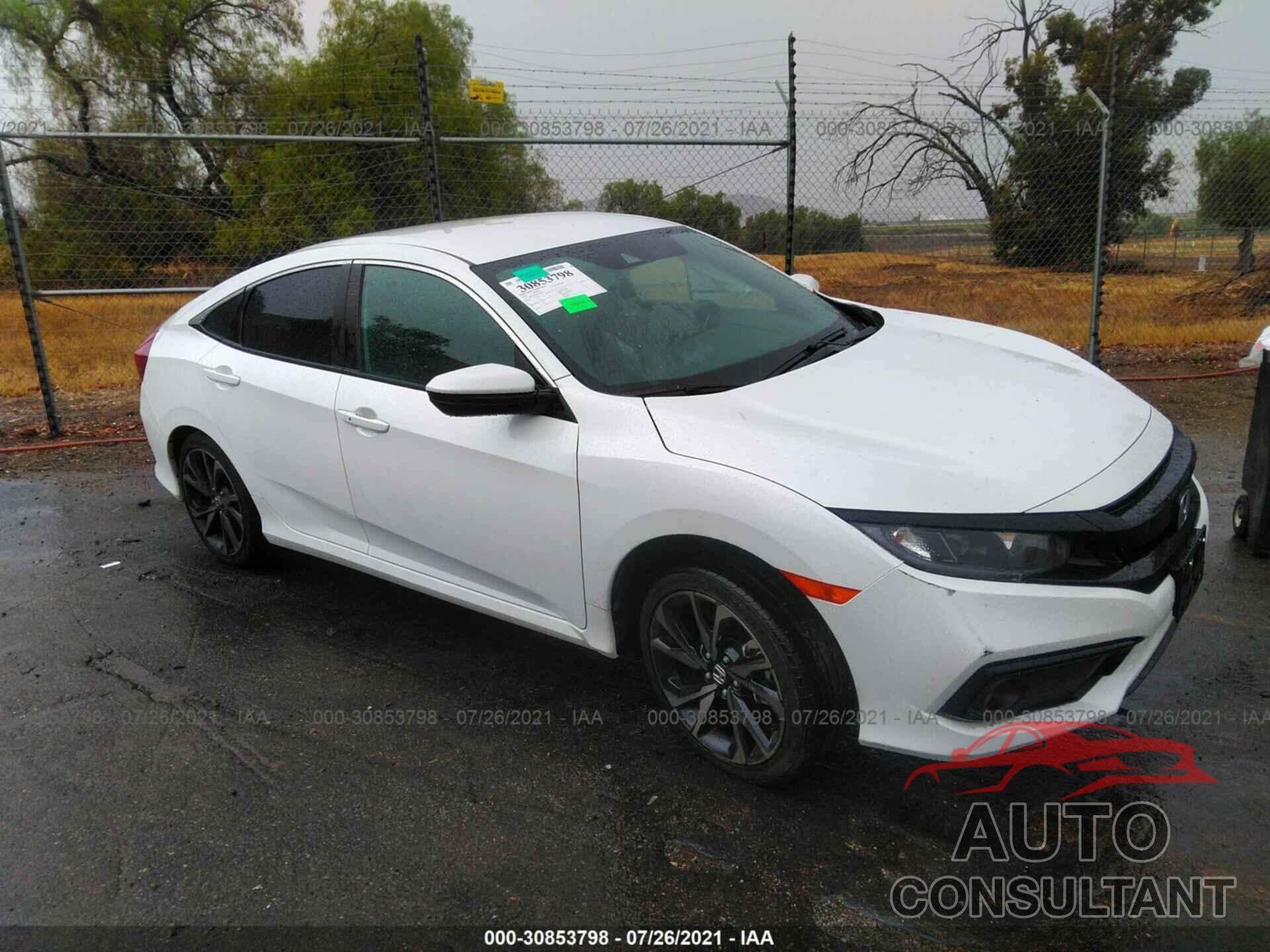 HONDA CIVIC SEDAN 2020 - 2HGFC2F89LH549529