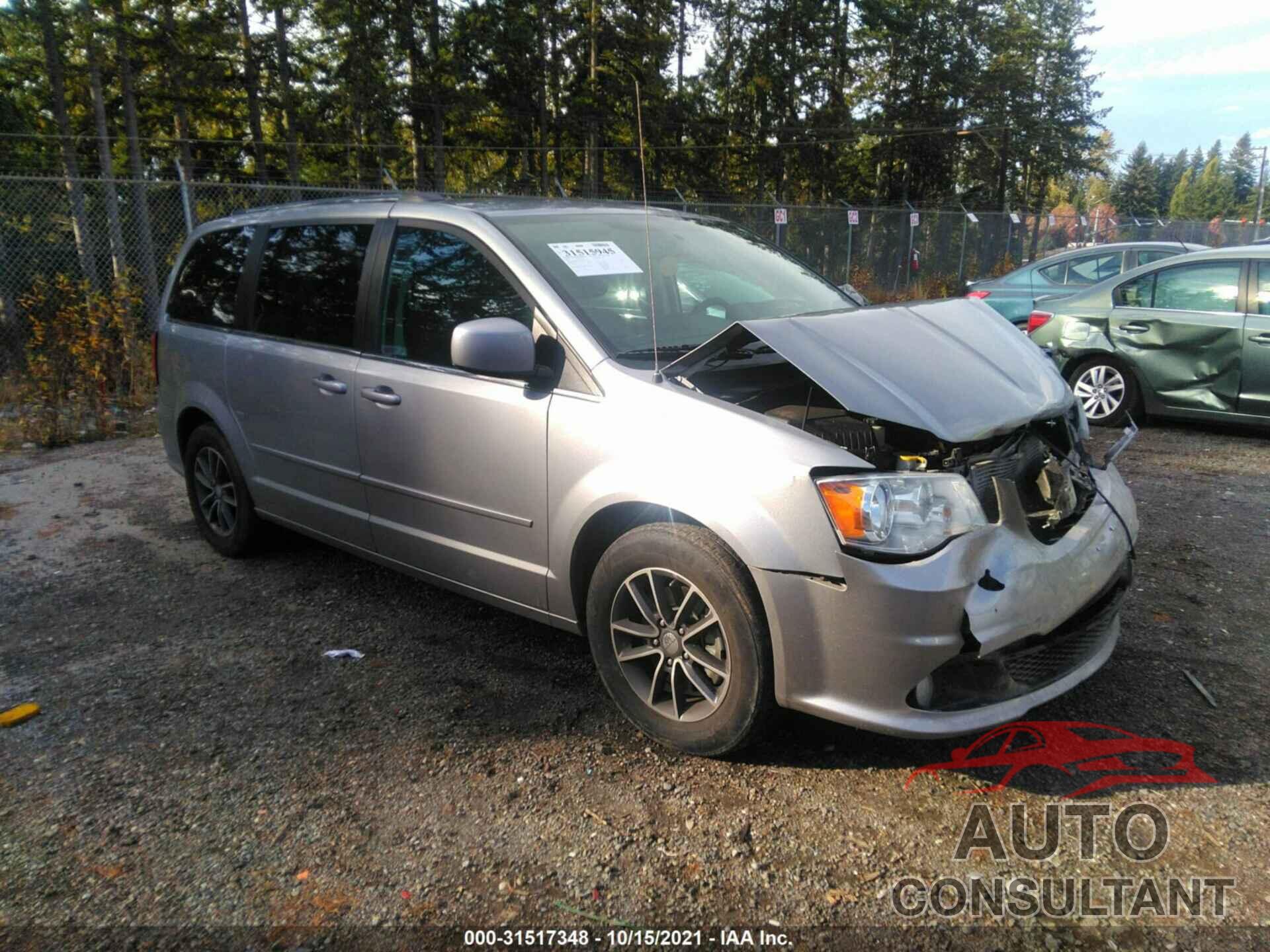 DODGE GRAND CARAVAN 2017 - 2C4RDGCG9HR847646