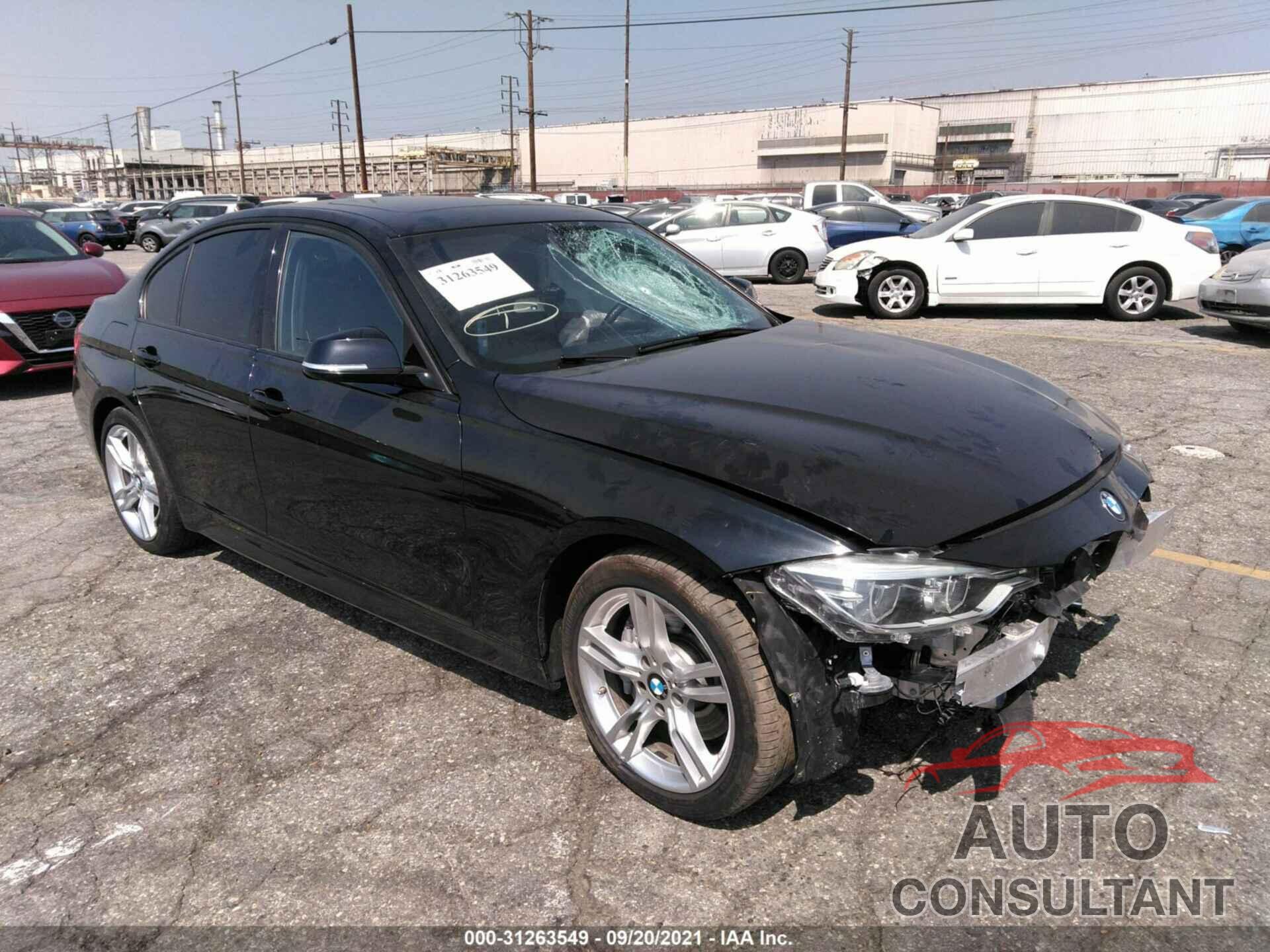 BMW 3 SERIES 2018 - WBA8B9G5XJNU98406