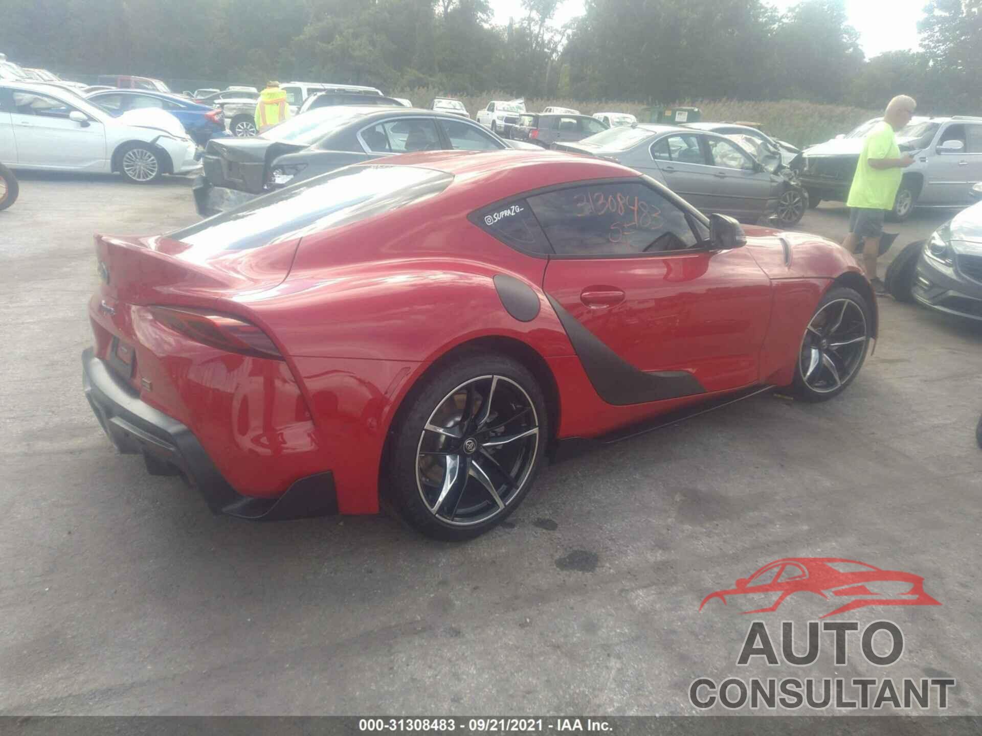 TOYOTA GR SUPRA 2021 - WZ1DB0C07MW042385