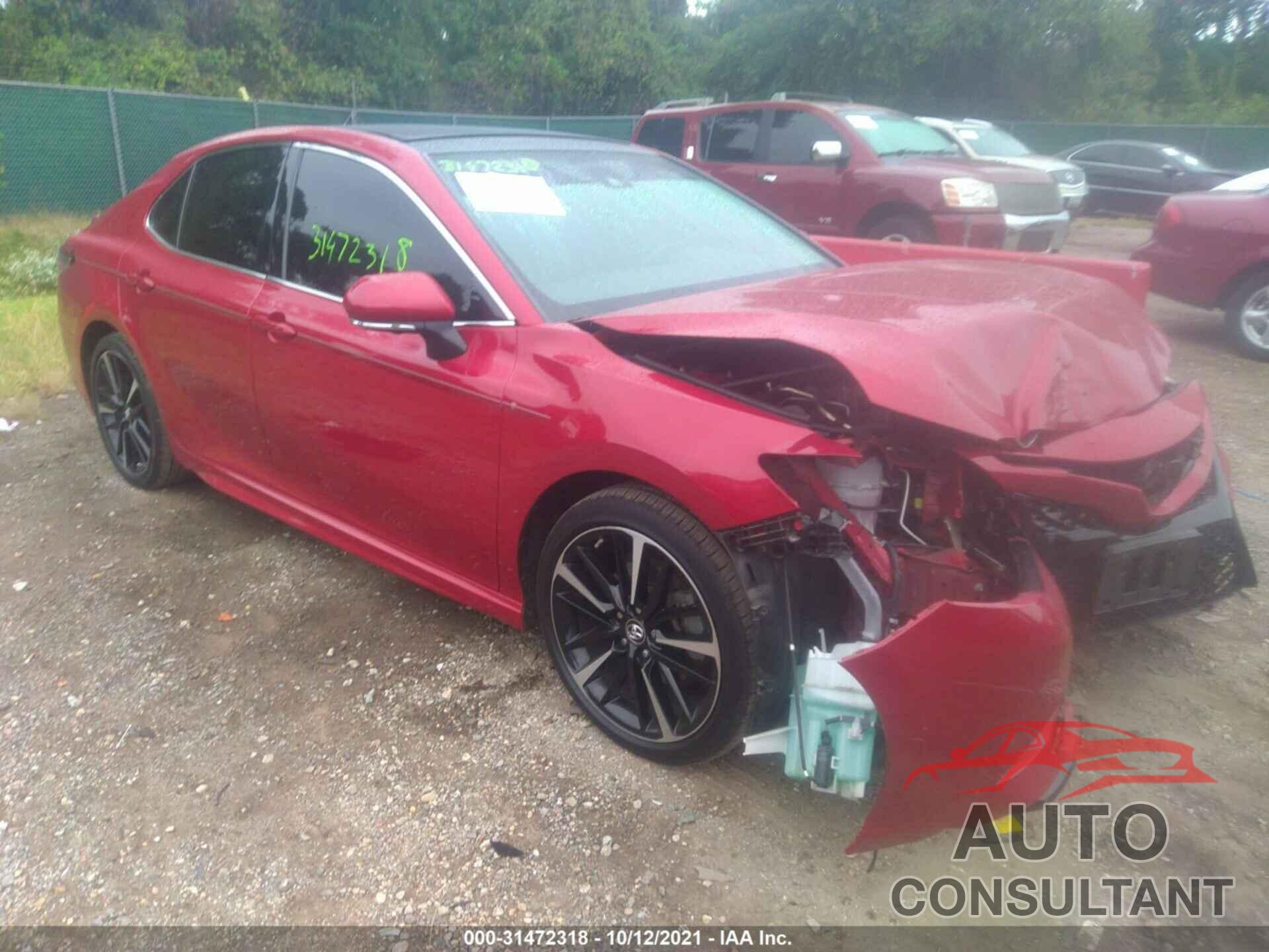 TOYOTA CAMRY 2019 - 4T1B61HK6KU172074