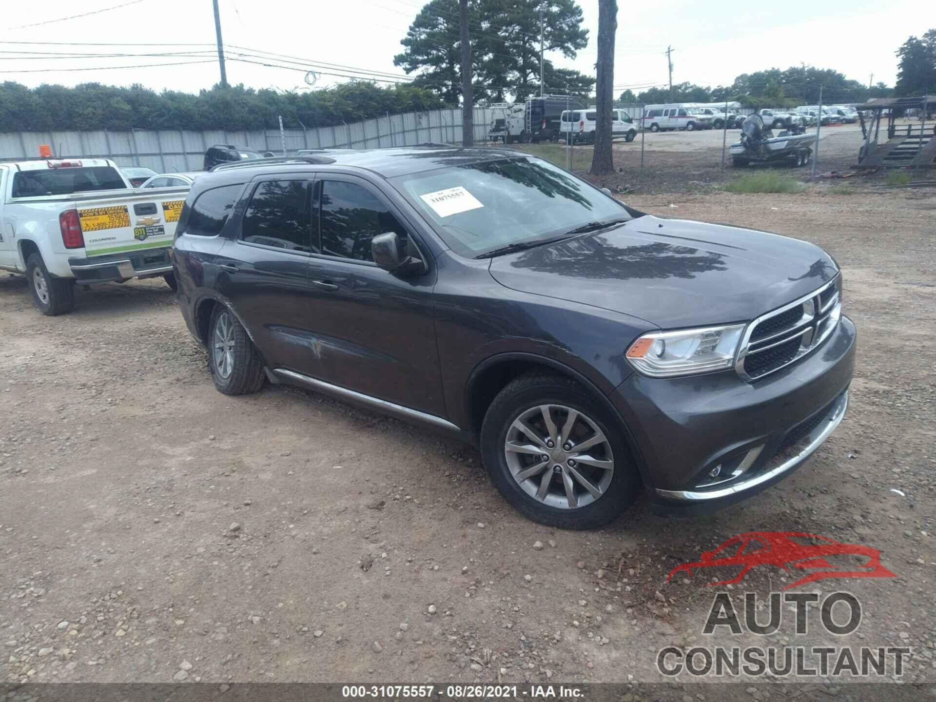 DODGE DURANGO 2017 - 1C4RDJAG0HC937101