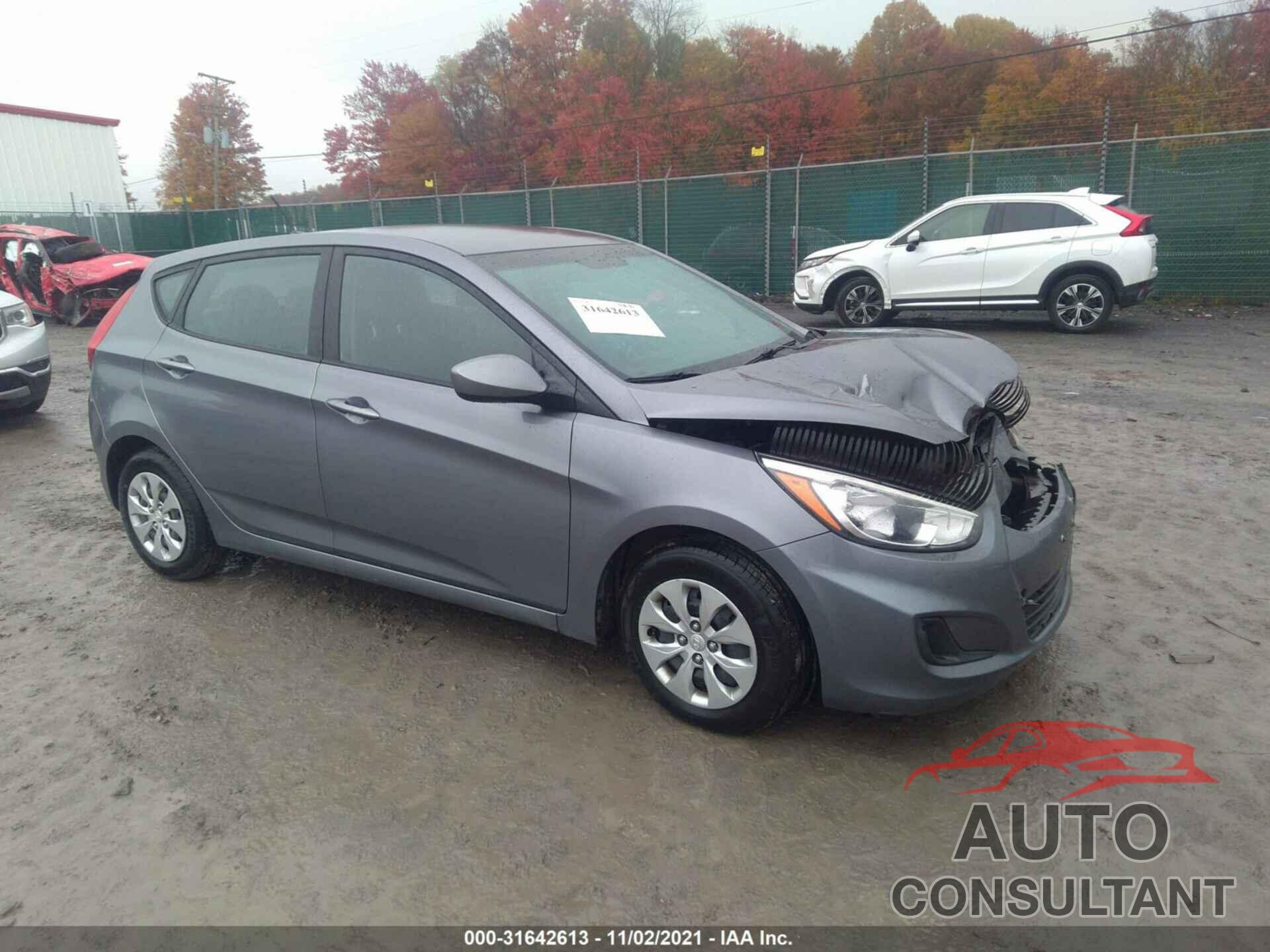 HYUNDAI ACCENT 2016 - KMHCT5AE6GU278153