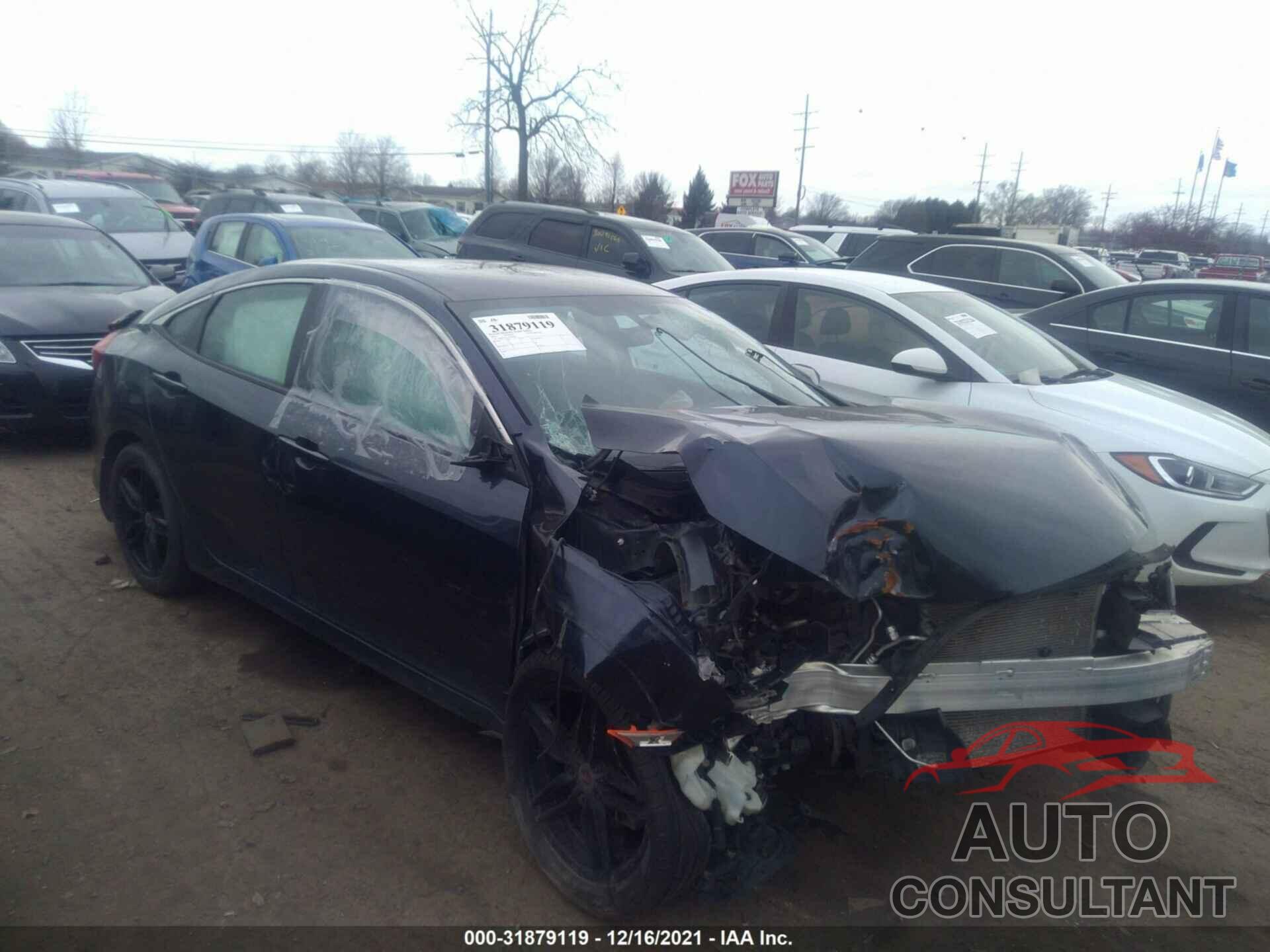 HONDA CIVIC SEDAN 2016 - 19XFC2F51GE087750