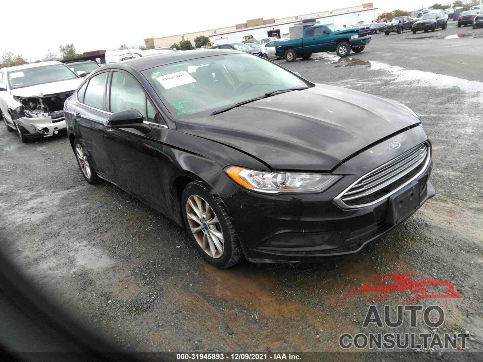 FORD FUSION 2017 - 3FA6P0HD1HR110389