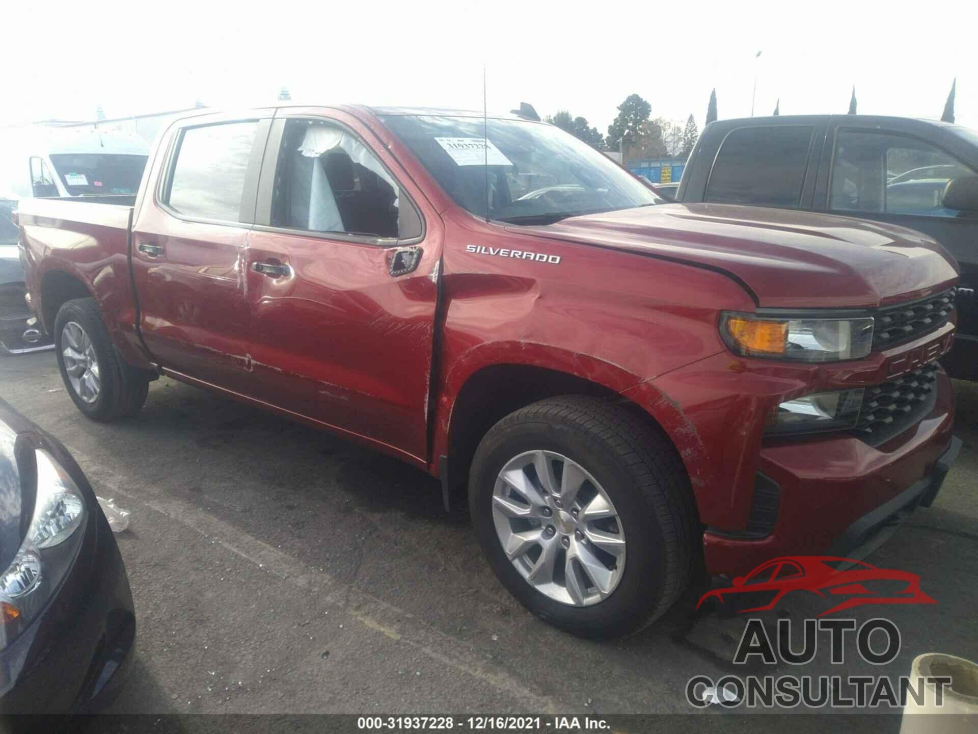 CHEVROLET SILVERADO 1500 2021 - 3GCPWBEF6MG140982
