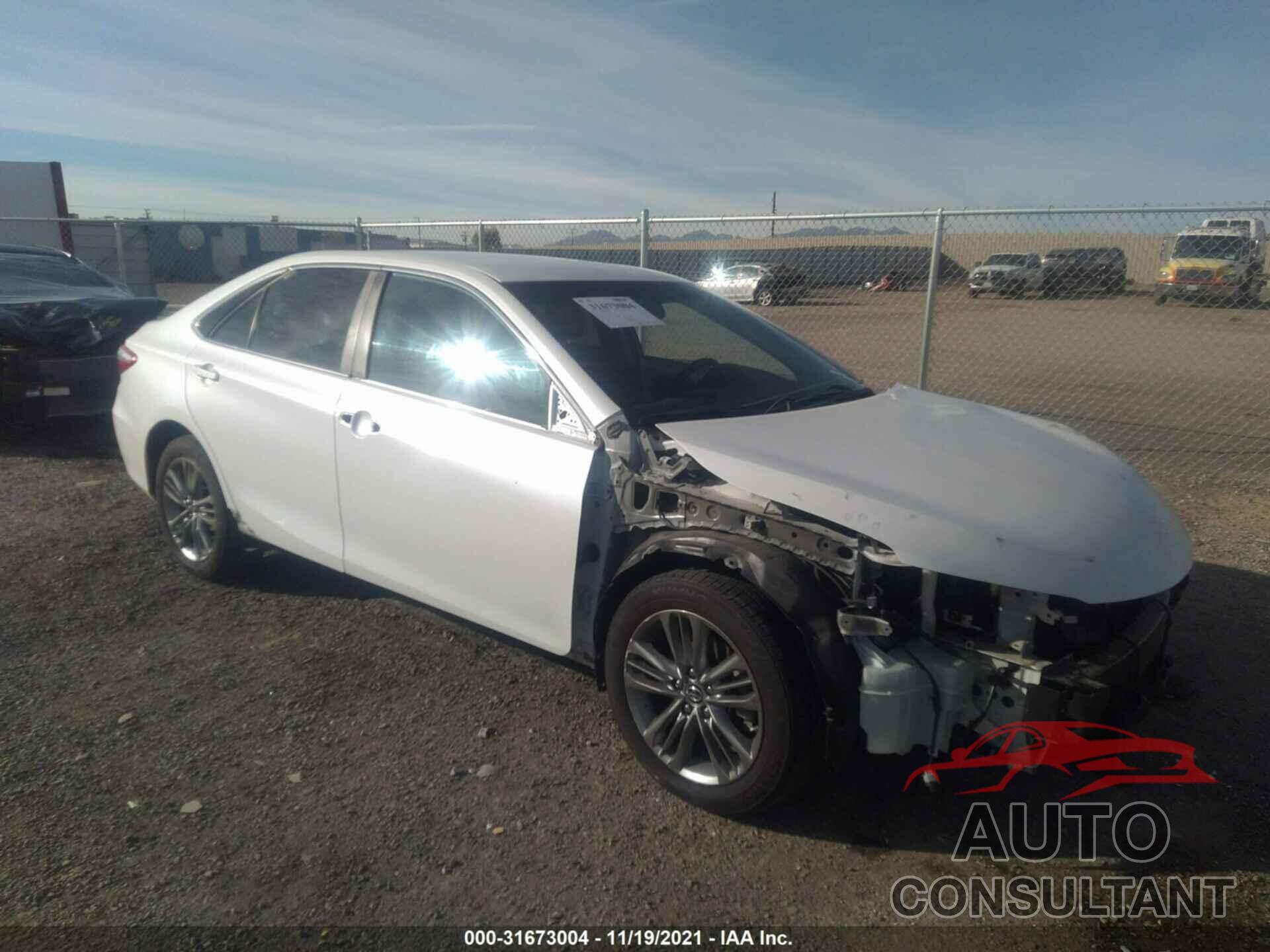 TOYOTA CAMRY 2017 - 4T1BF1FK8HU434480