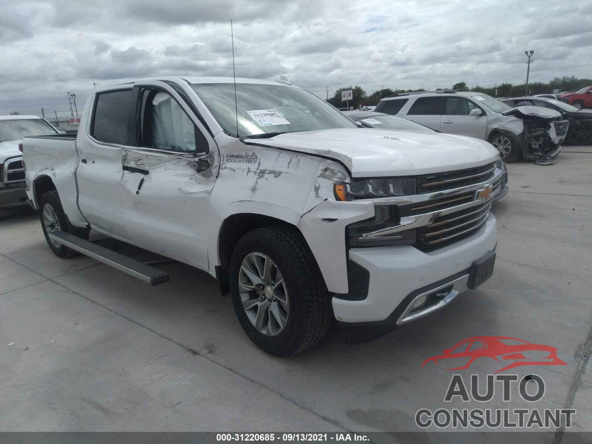 CHEVROLET SILVERADO 1500 2020 - 1GCUYHEL3LZ186578