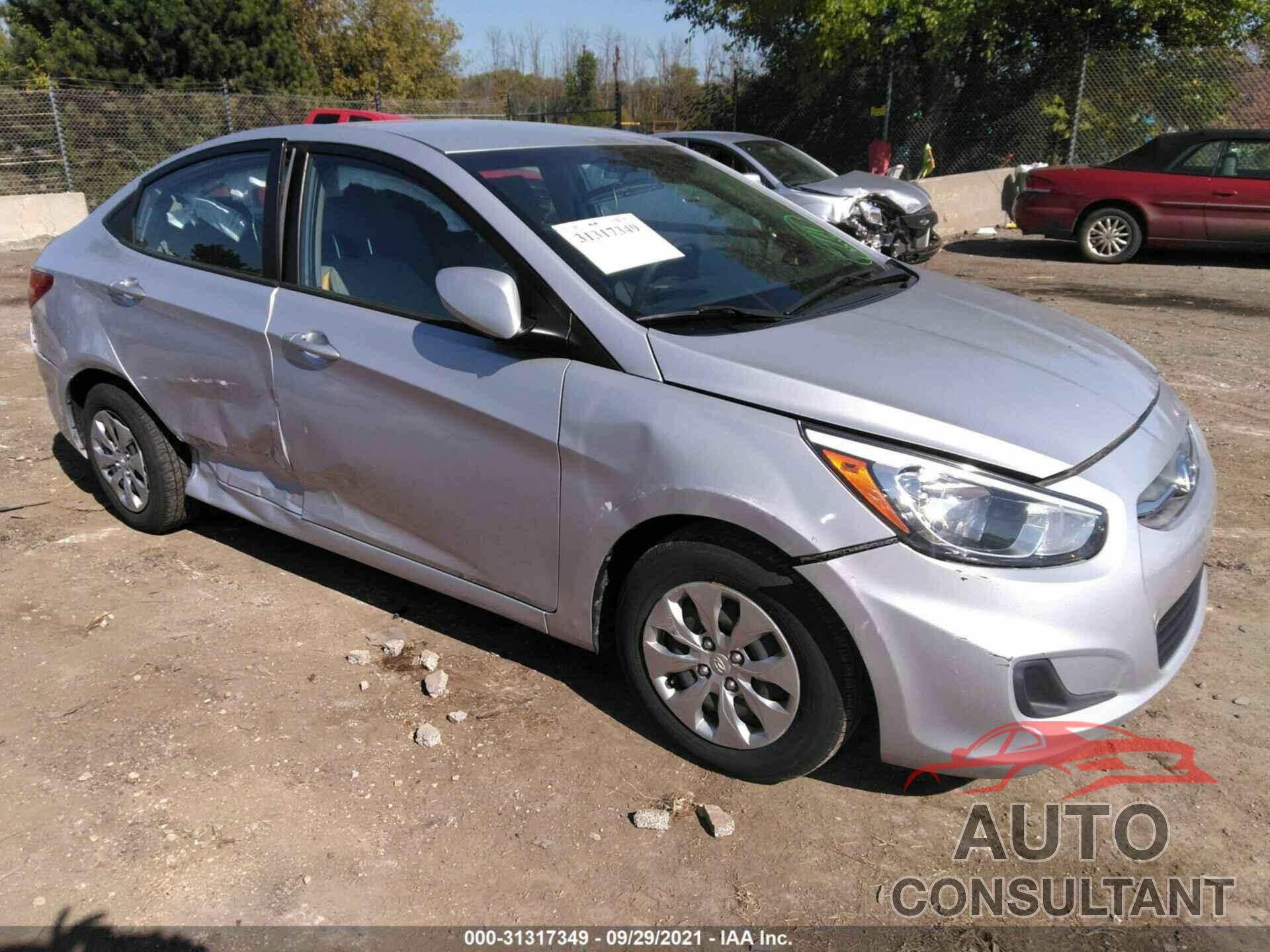 HYUNDAI ACCENT 2017 - KMHCT4AE7HU292199