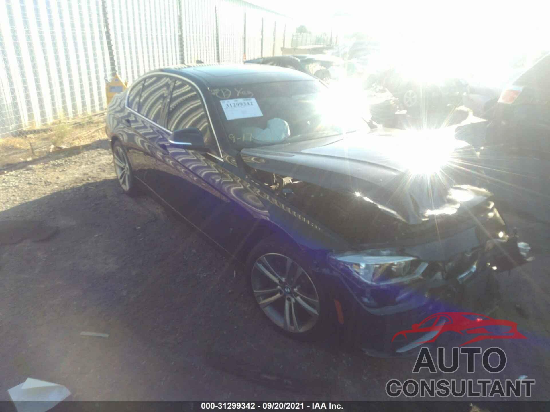 BMW 3 SERIES 2018 - WBA8E1C50JA178212