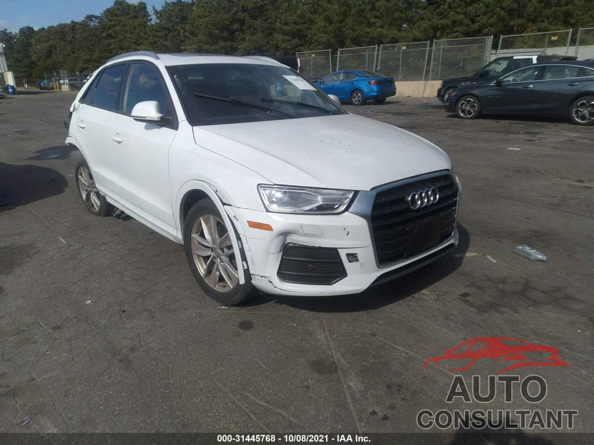 AUDI Q3 2017 - WA1ECCFS4HR006327