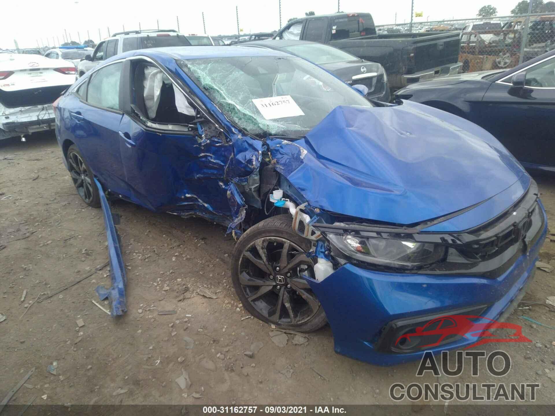 HONDA CIVIC SEDAN 2021 - 19XFC2F83ME002512