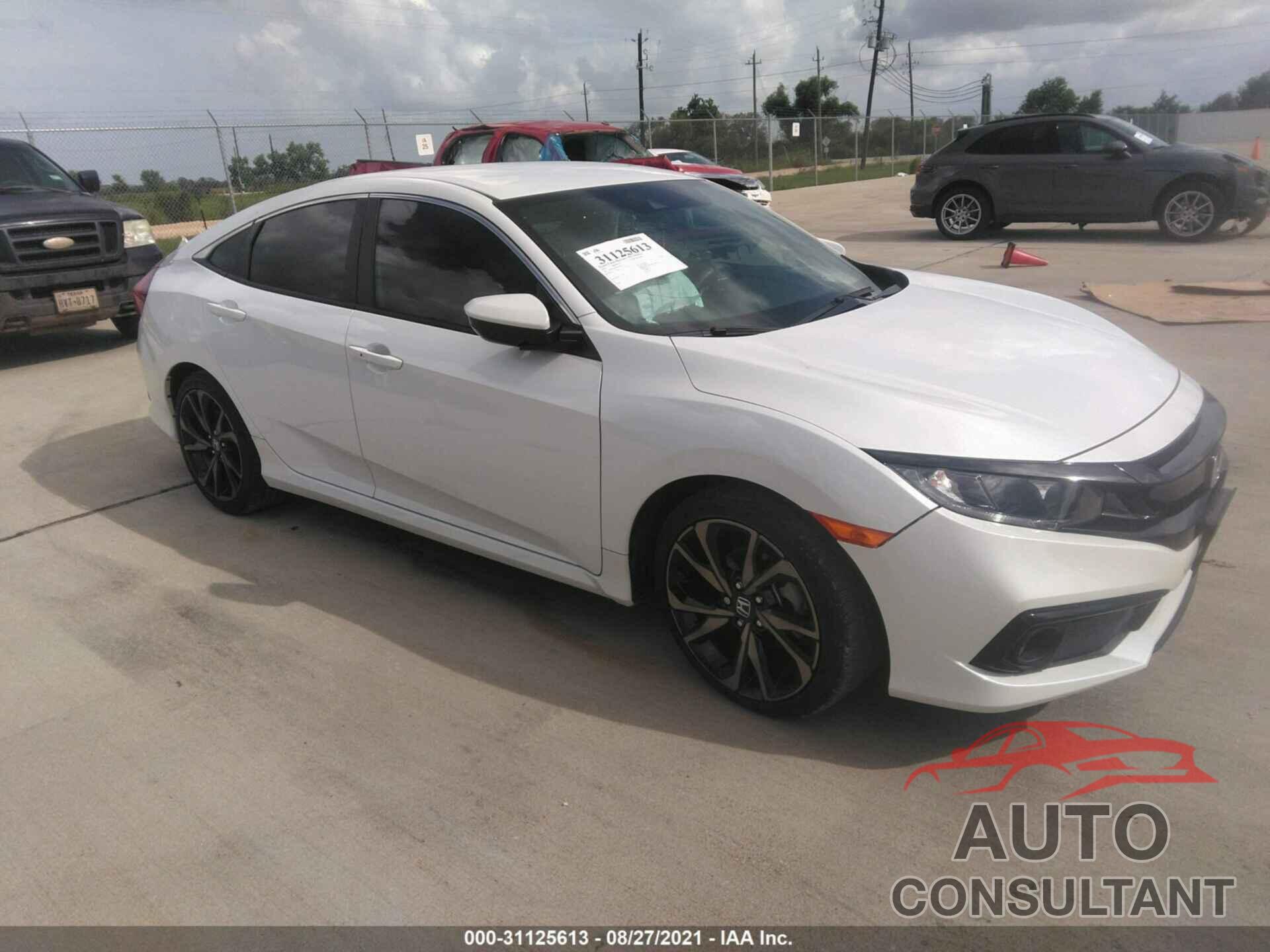 HONDA CIVIC SEDAN 2020 - 2HGFC2F83LH599553