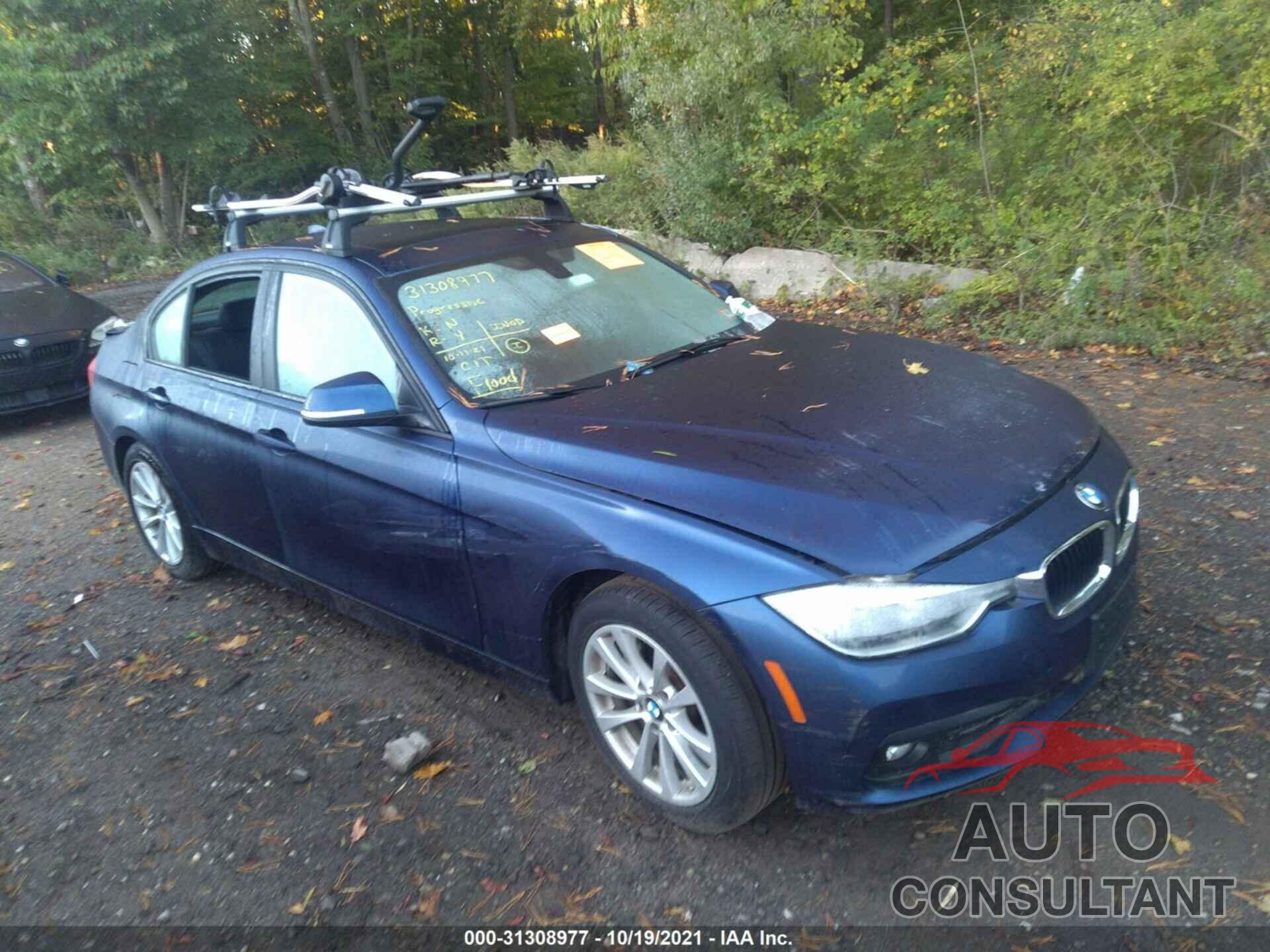 BMW 3 SERIES 2018 - WBA8A3C56JK763765