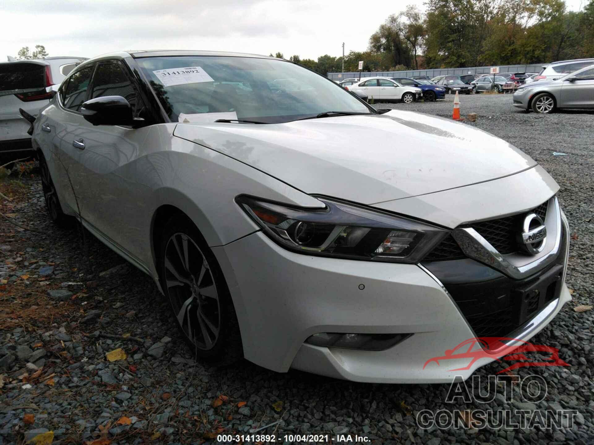 NISSAN MAXIMA 2016 - 1N4AA6AP4GC430192