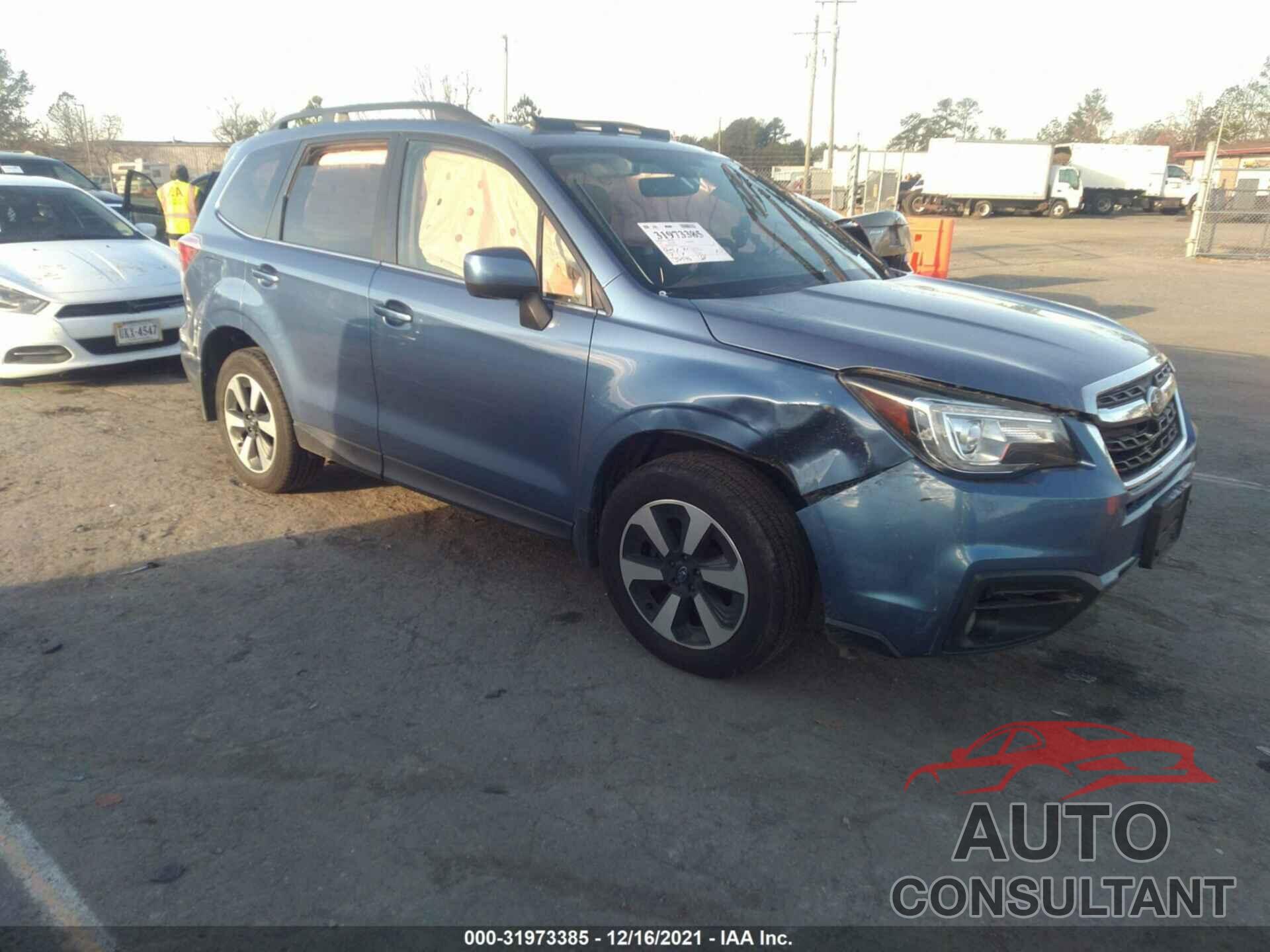 SUBARU FORESTER 2017 - JF2SJARC1HH596565