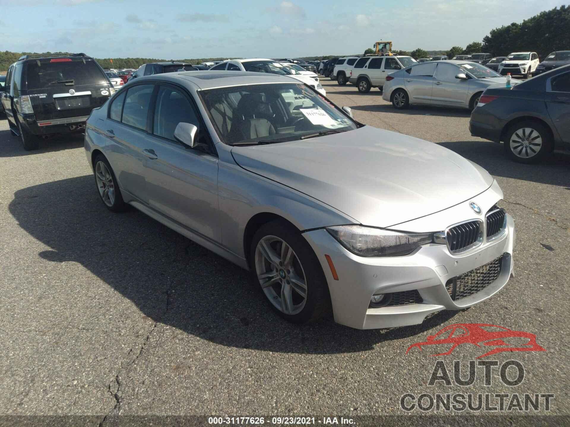BMW 3 SERIES 2017 - WBA8D9G5XHNU60694