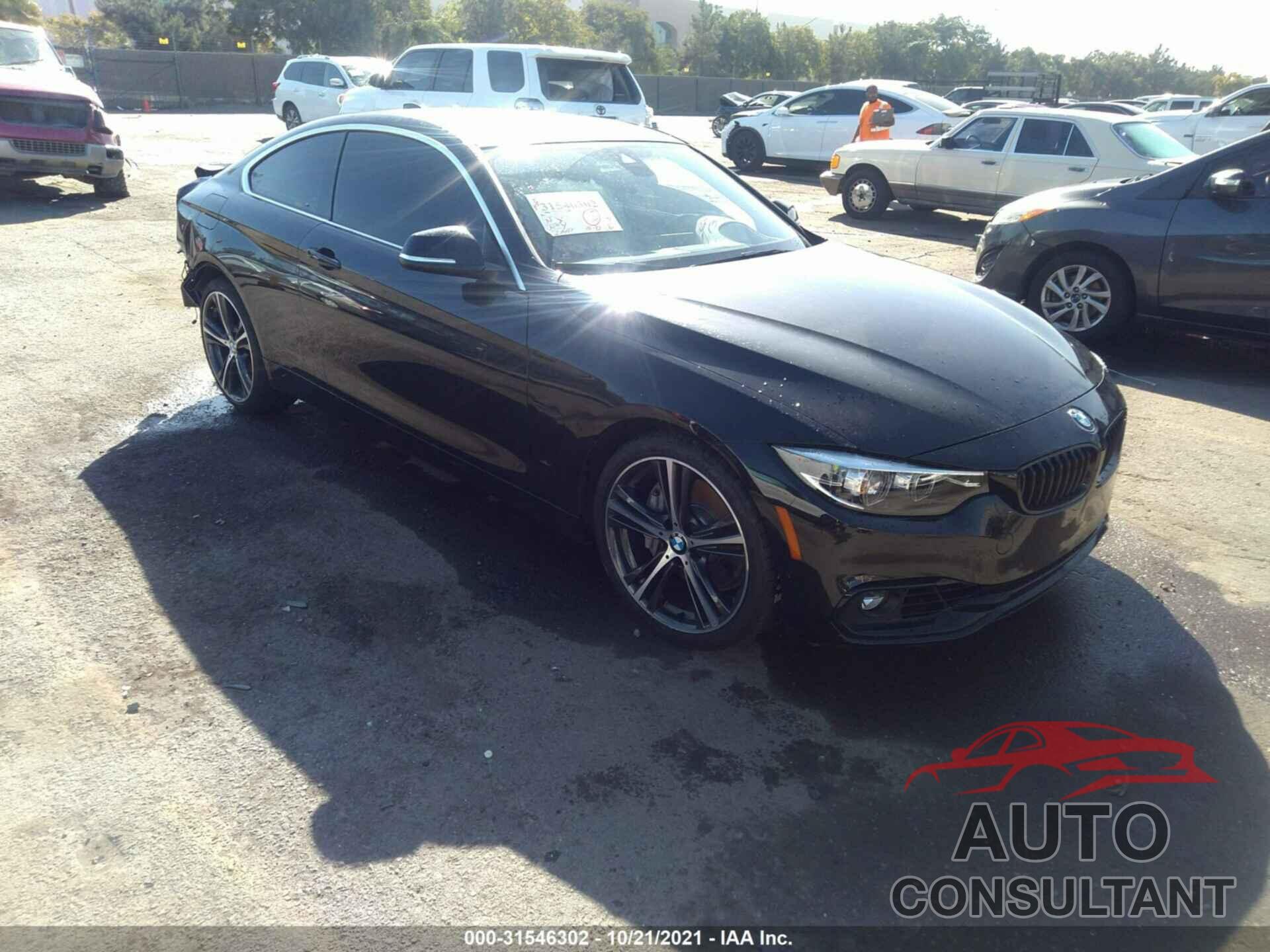 BMW 4 SERIES 2020 - WBA4W7C02LFJ74817