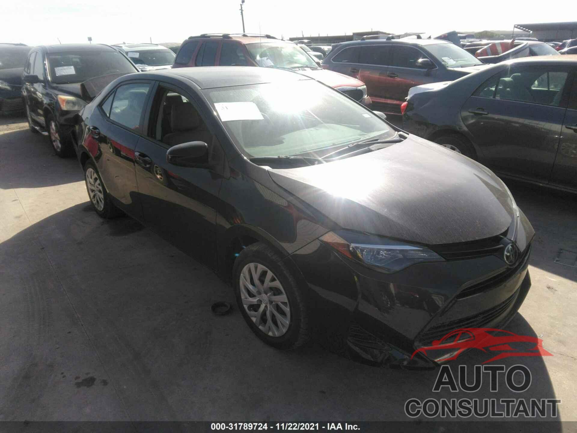TOYOTA COROLLA 2017 - 2T1BURHEXHC924822