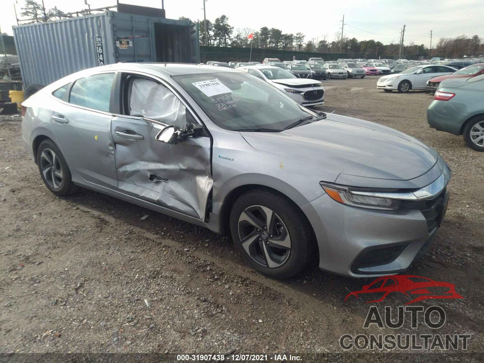 HONDA INSIGHT 2022 - 19XZE4F50NE001781