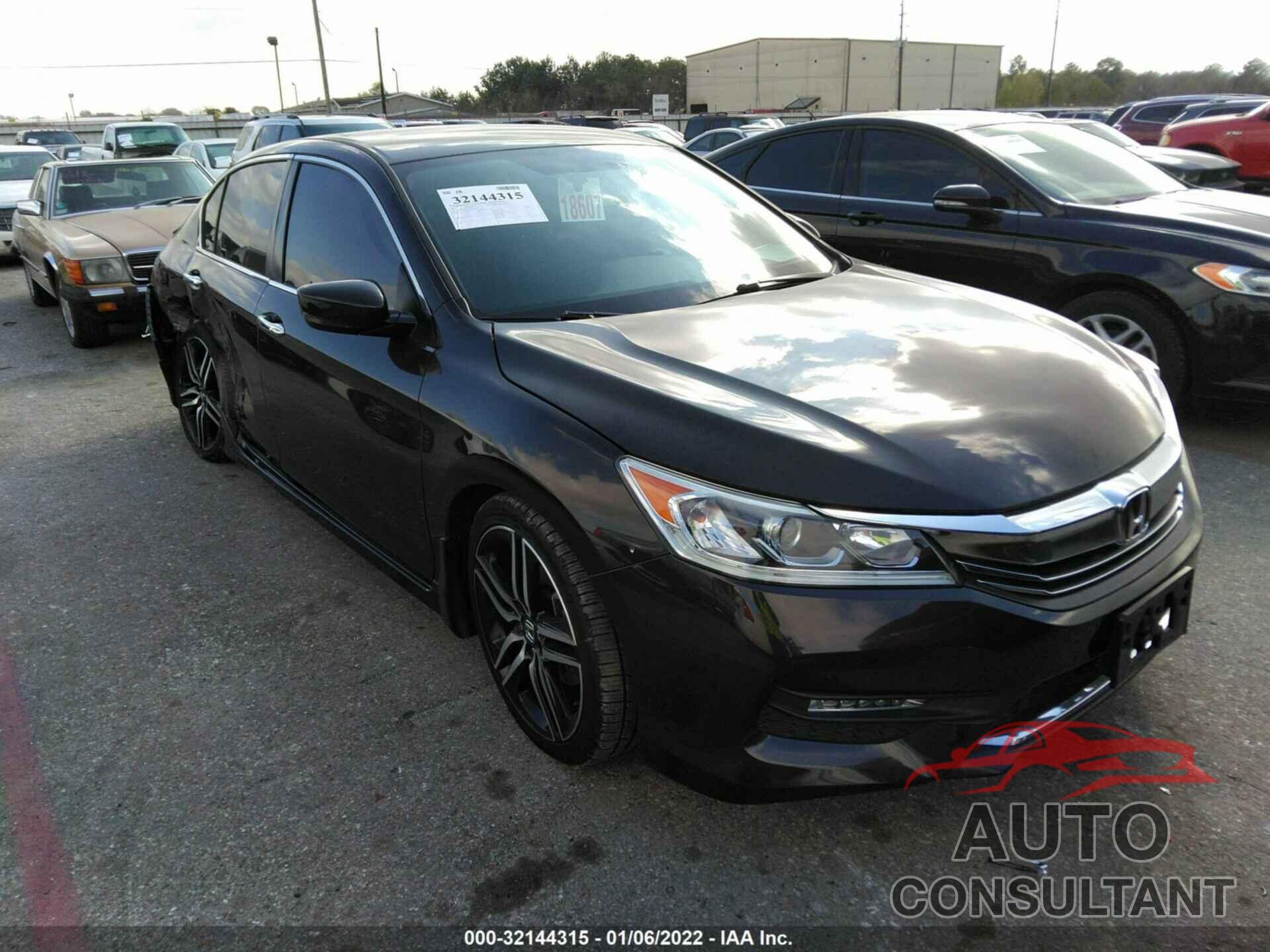 HONDA ACCORD SEDAN 2017 - 1HGCR2F16HA020534