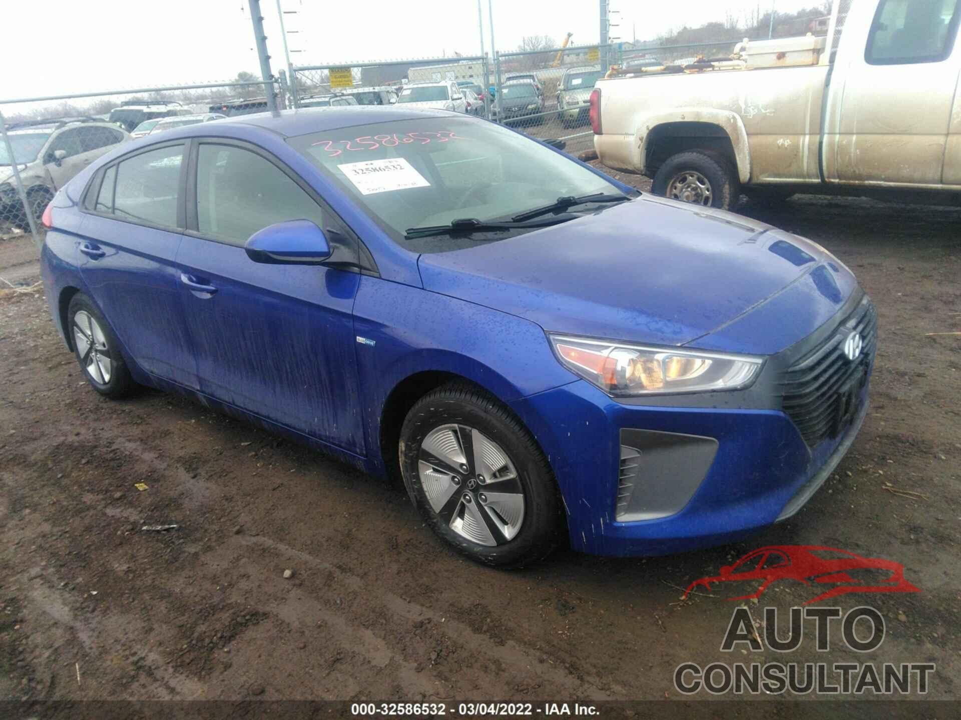 HYUNDAI IONIQ HYBRID 2019 - KMHC65LC5KU115781