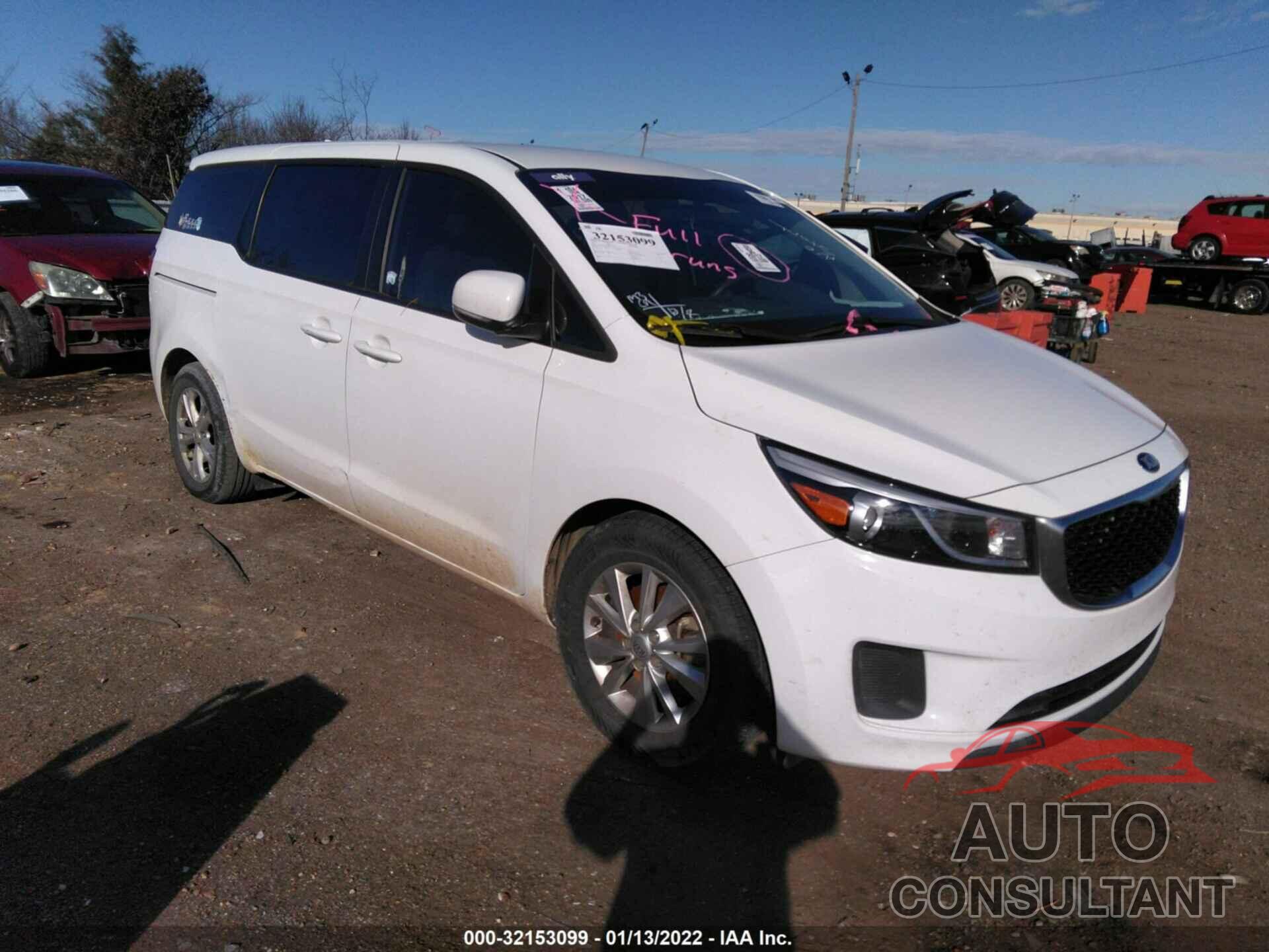 KIA SEDONA 2017 - KNDMA5C16H6278703