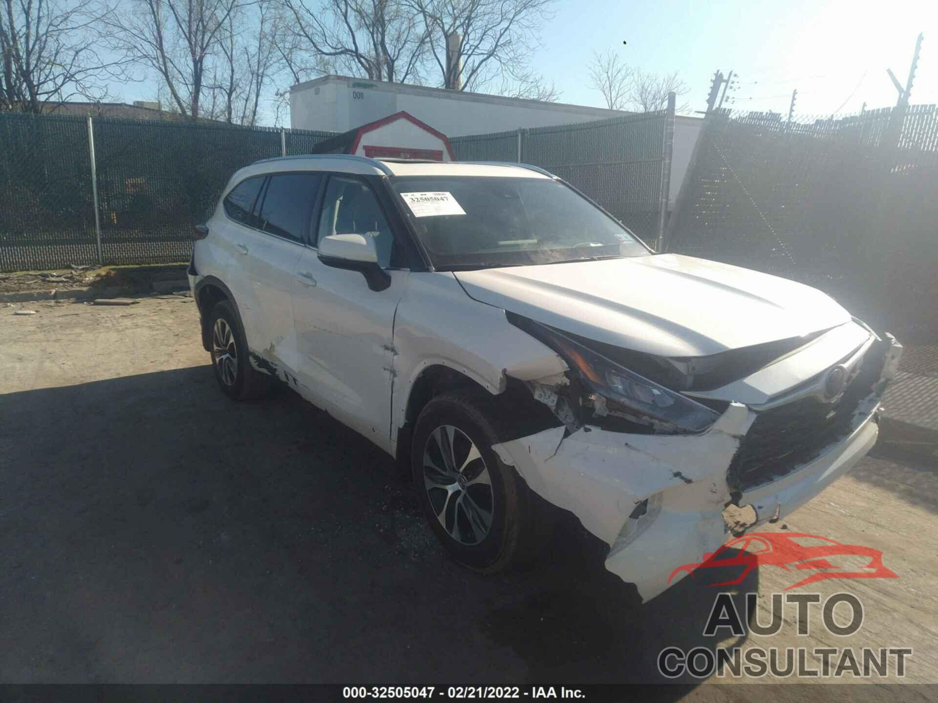 TOYOTA HIGHLANDER 2020 - 5TDGZRBH1LS048345