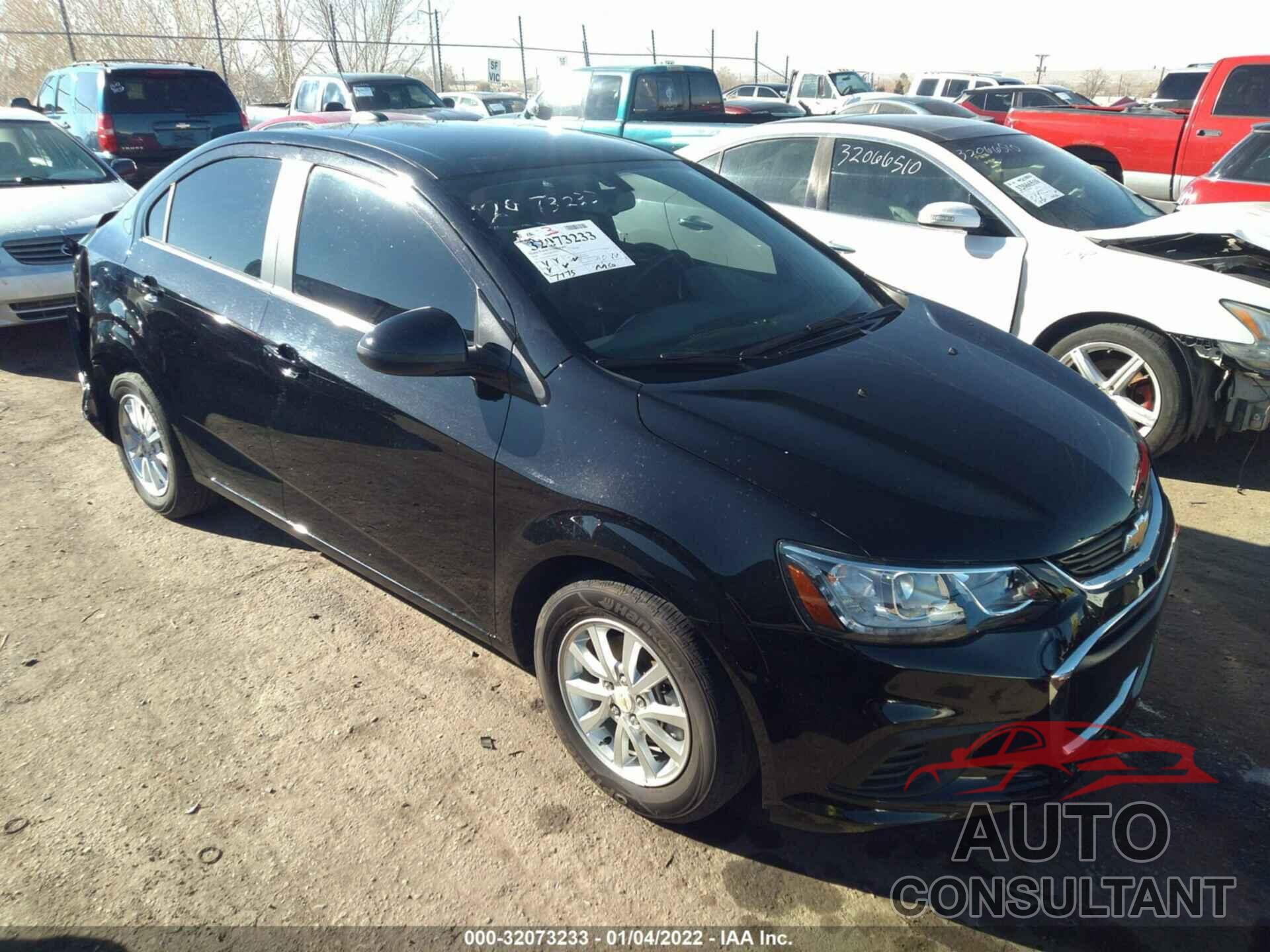 CHEVROLET SONIC 2020 - 1G1JD5SB9L4108997