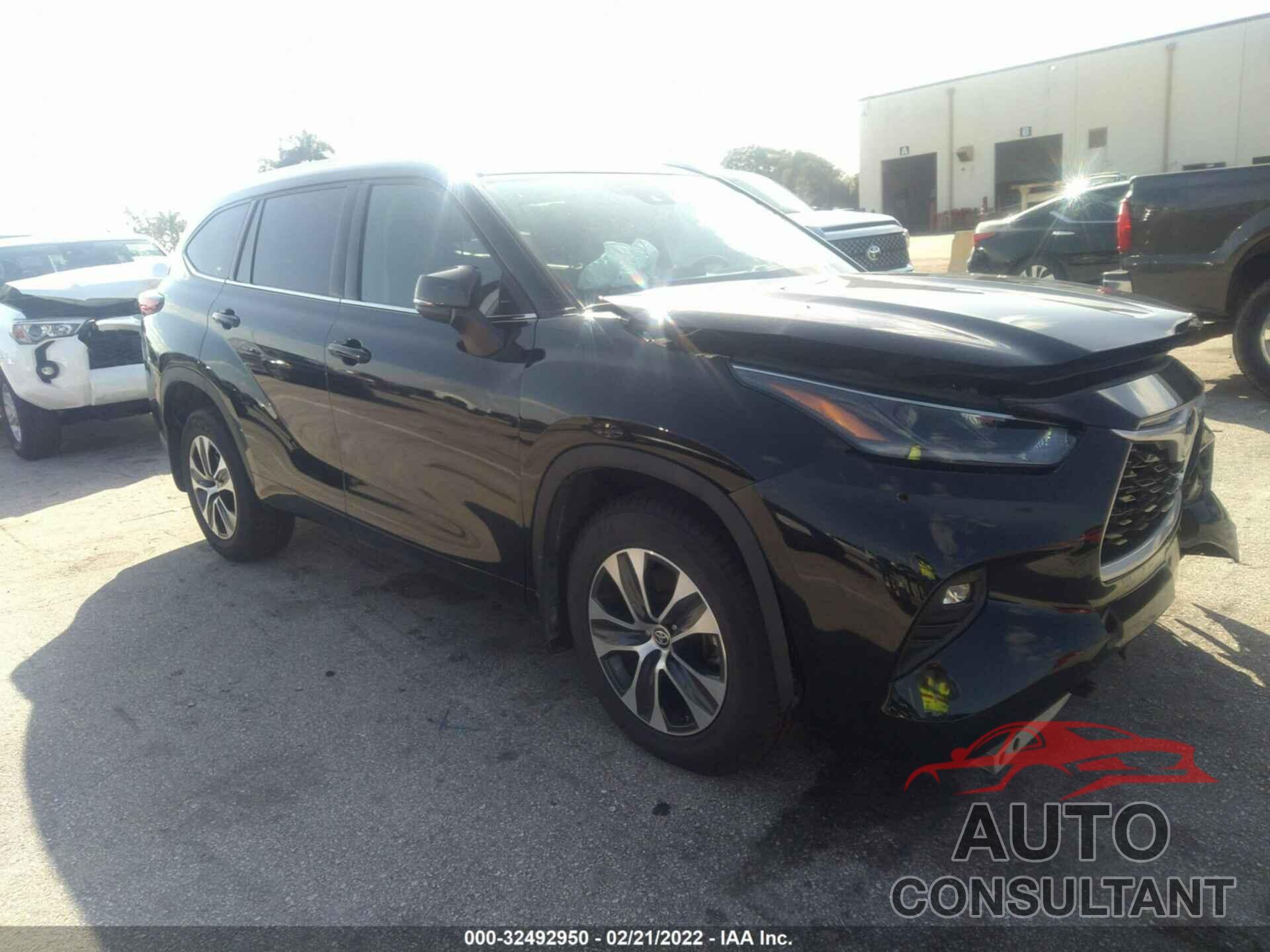 TOYOTA HIGHLANDER 2021 - 5TDGZRBH8MS067959